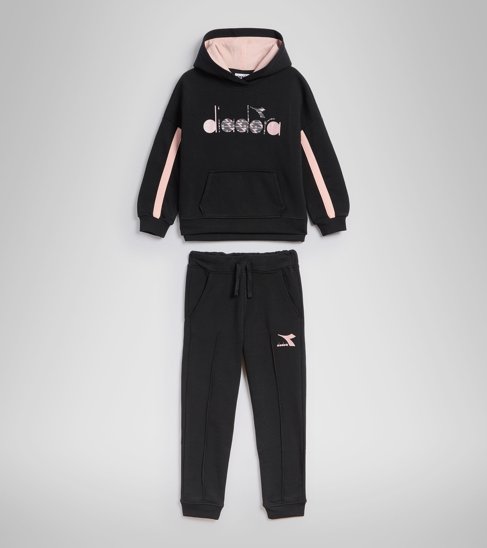 Tracksuit - Kids JG.HD TRACKSUIT TWINKLE BLACK - Diadora