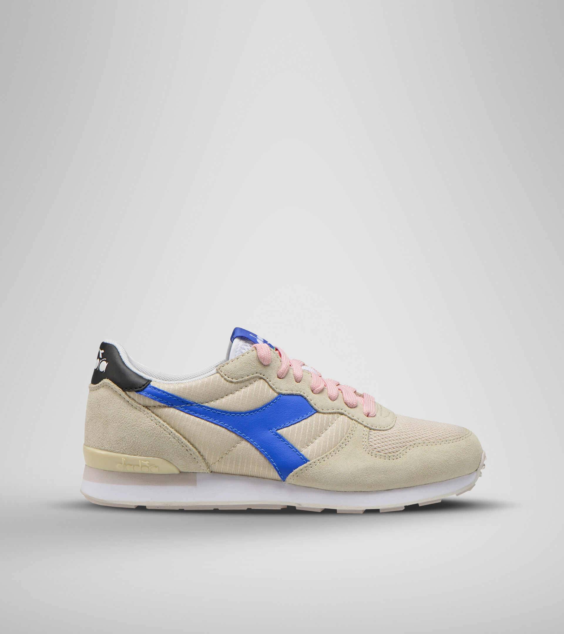Chaussures de sport - Femme CAMARO WN BEIGE ANGORA/BLEU ECLATANT - Diadora