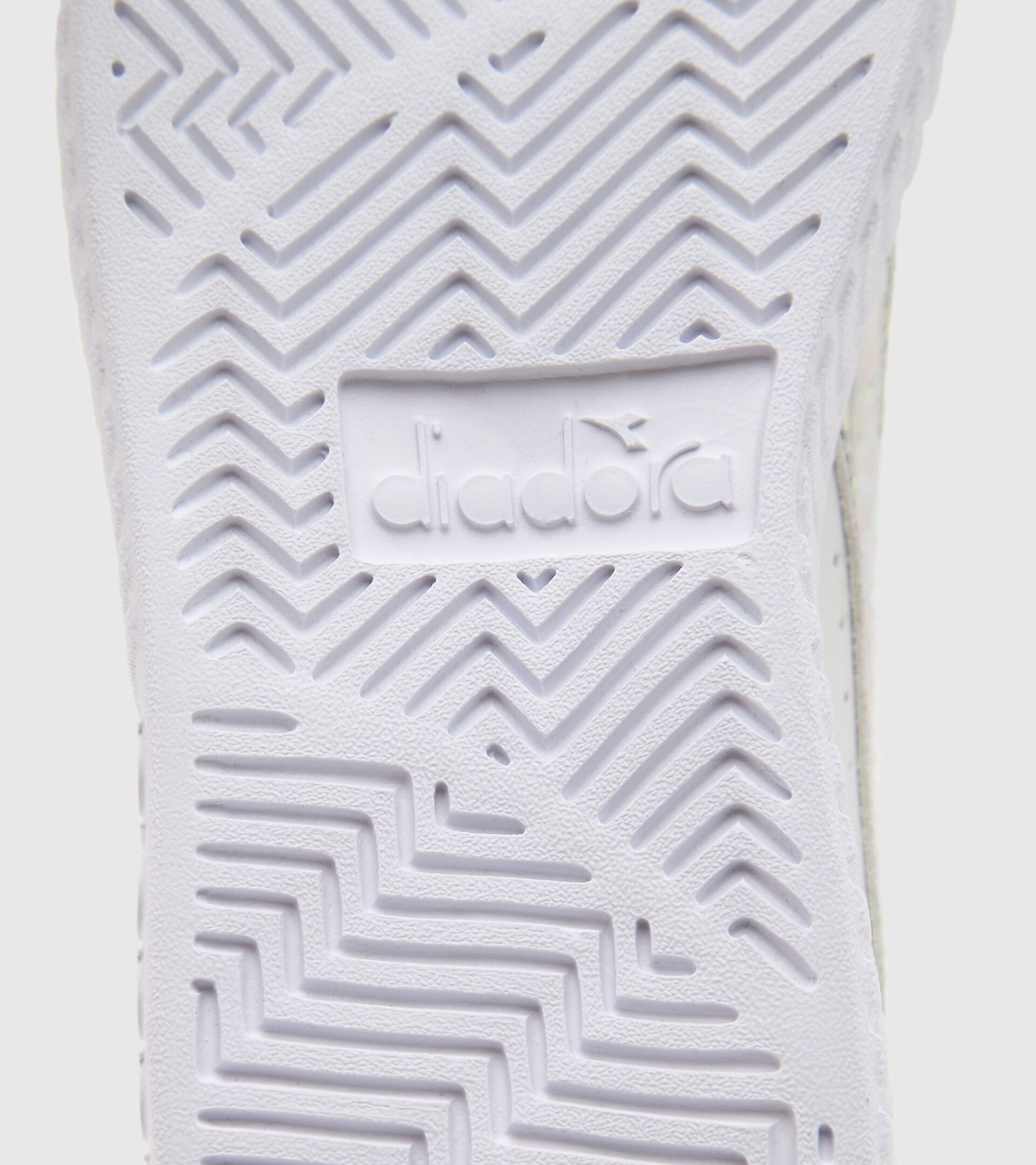 Sports shoes - Youth 8-16 years GAME STEP DIAMONDS GS WHITE/SILVER - Diadora