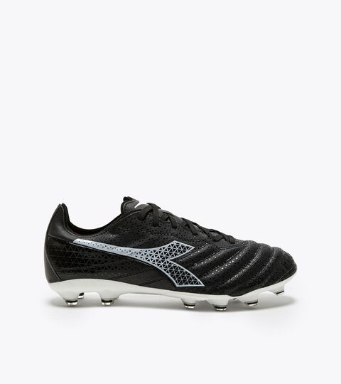 Calcio boots for firm grounds - Men BRASIL ELITE GR LT LP12 BLACK /WHITE - Diadora
