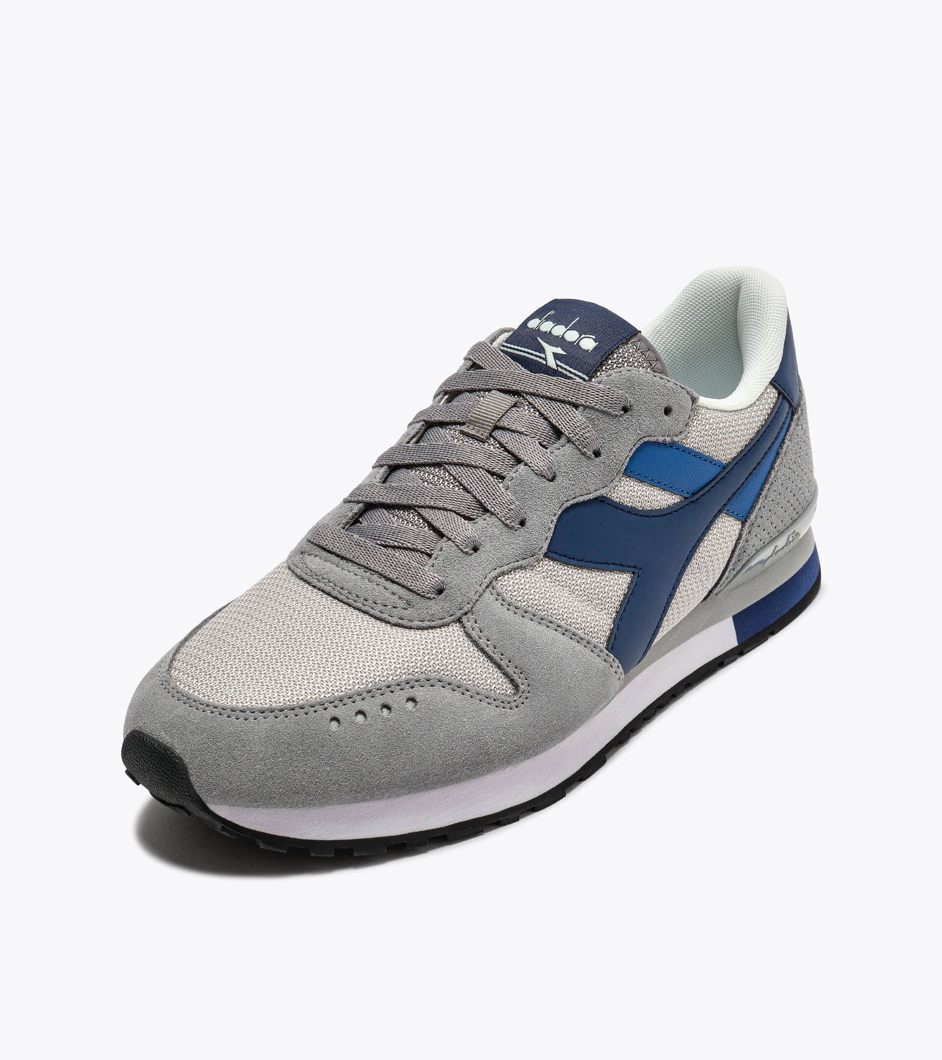 Suede leather sneaker - All-gender
 CAMARO M2 ULTIMATE GRAY /LAPIS BLUE - Diadora
