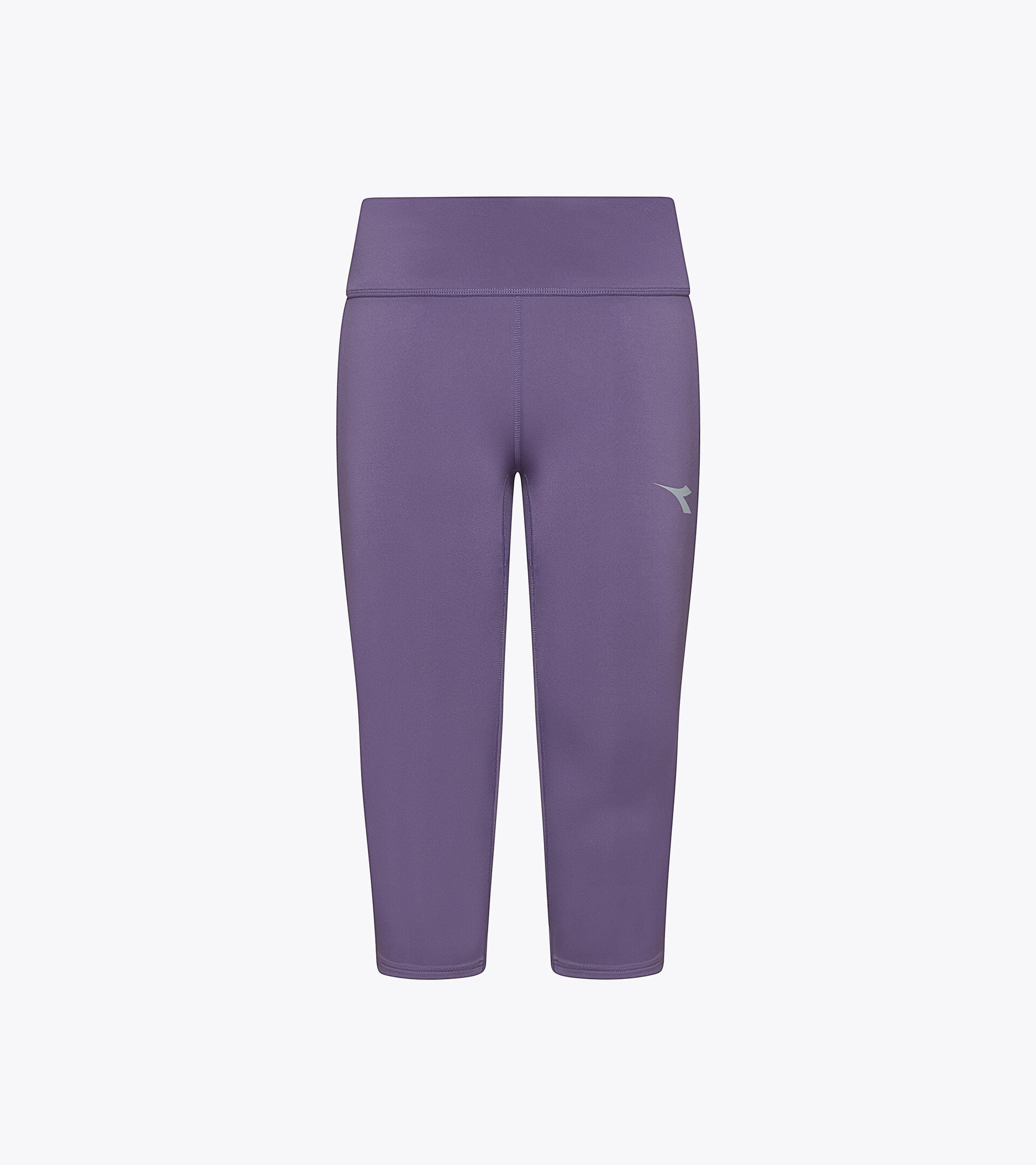 3/4 Running Leggings - Training - Women&rsquo;s RUN 3/4 TIGHTS W VIOLET GRAPE COMPOTE - Diadora