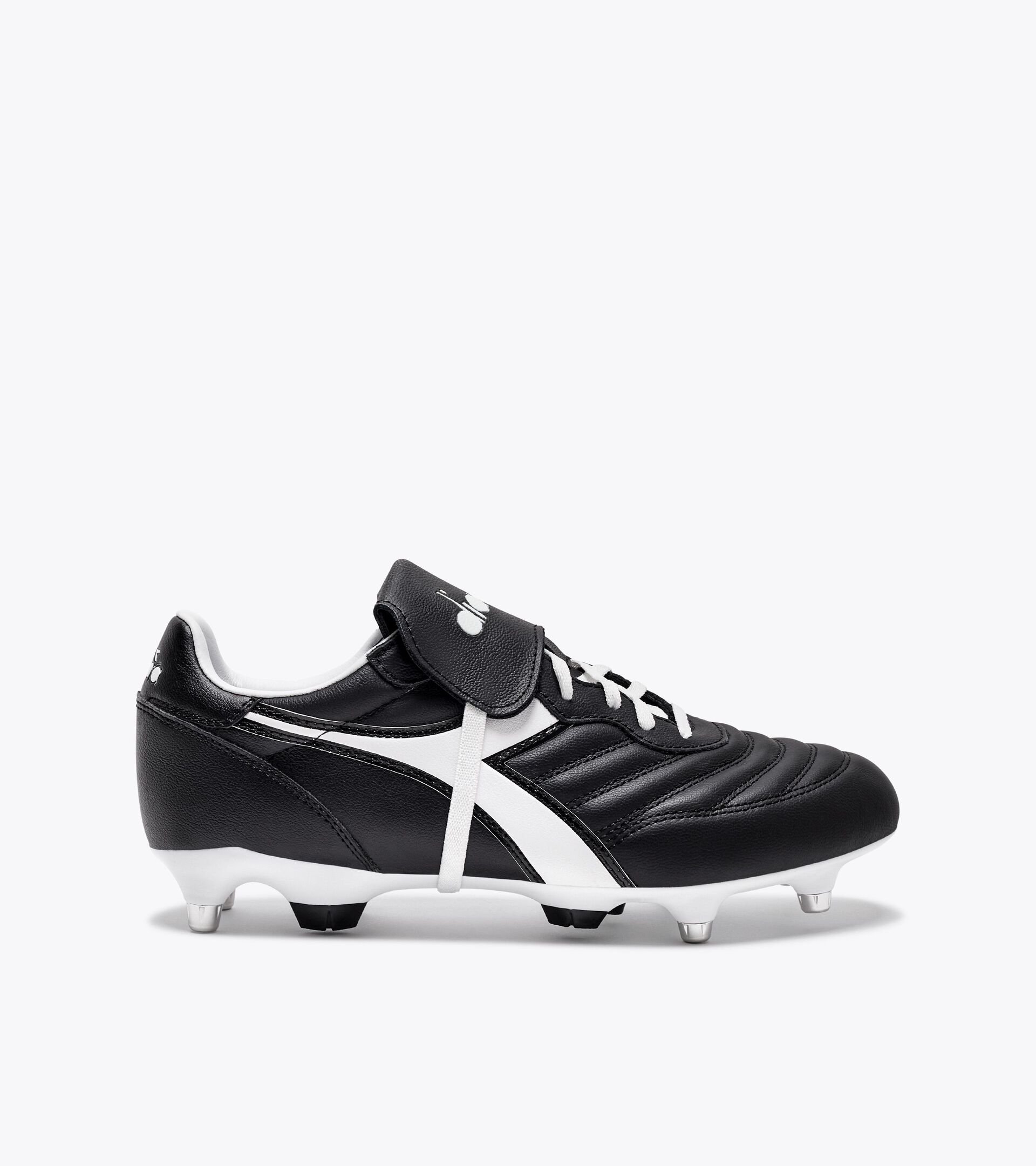 Calcio boots for soft and wet grounds BRASIL OG LT T MPH BLACK /WHITE - Diadora