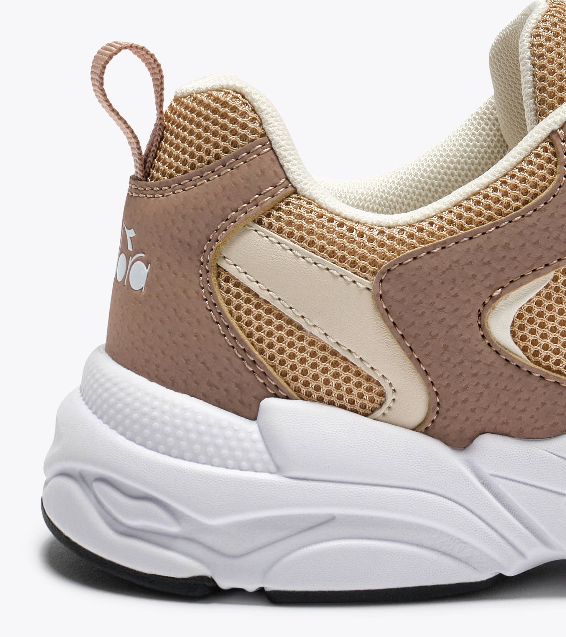 Sportlicher Sneaker - Jungen und M&auml;dchen ALLEY GS BEIGE - Diadora