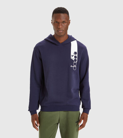 Apparel Sportswear UOMO HOODIE ICON BLU CLASSICO Diadora