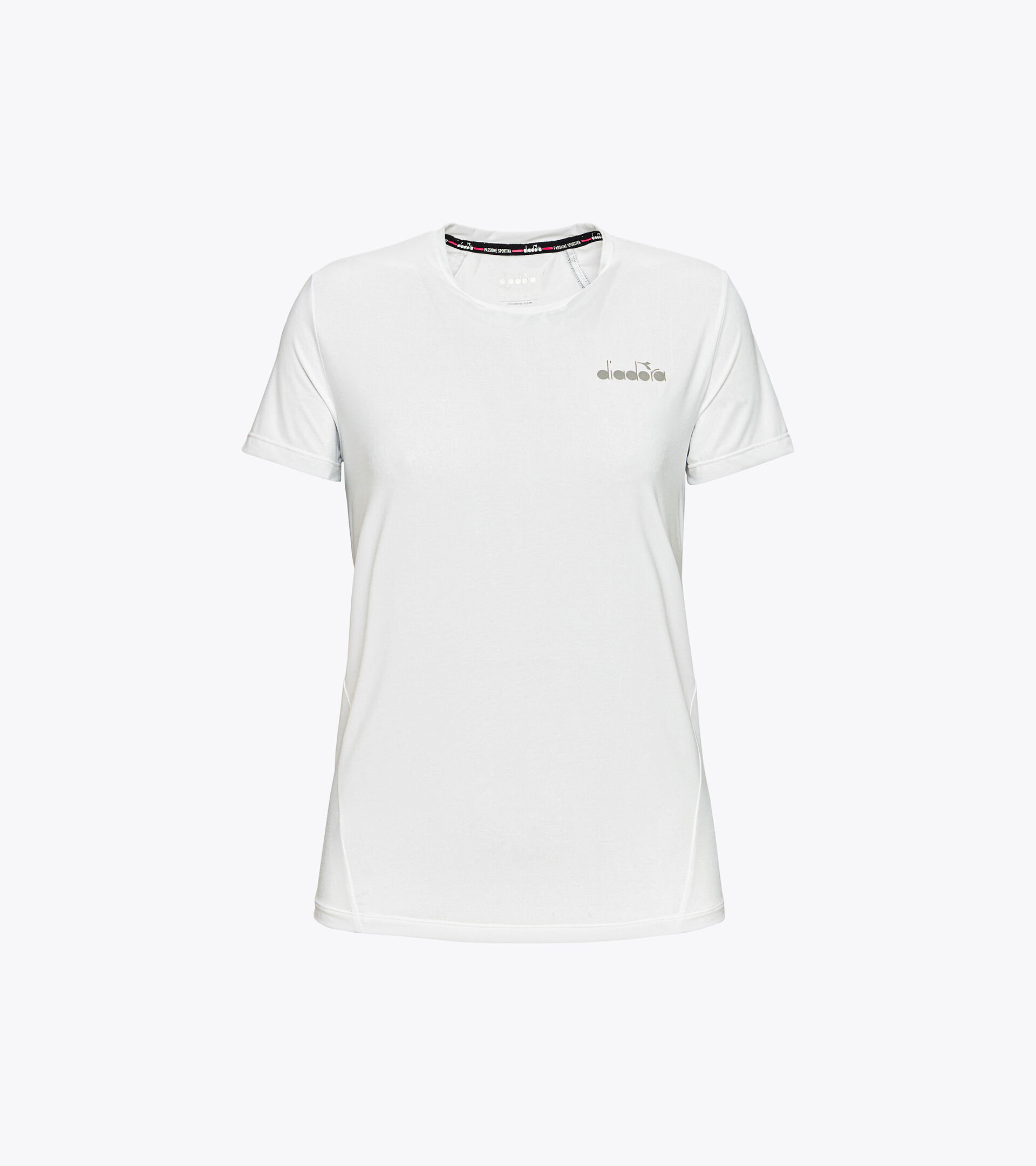 Running t-shirt - Women  L. SS T-SHIRT BE ONE OPTICAL WHITE - Diadora