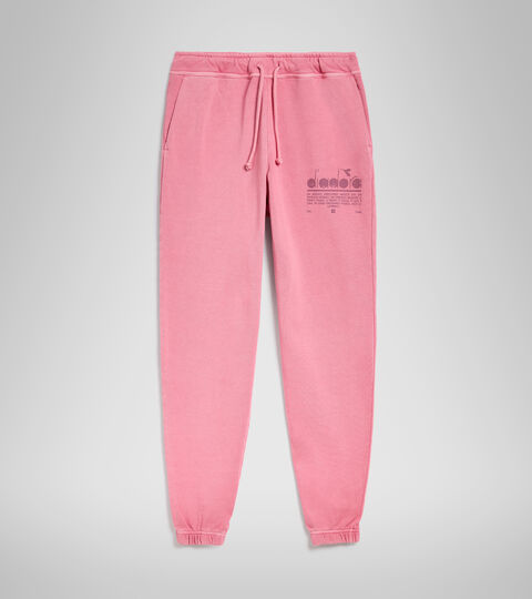 PANT MANIFESTO PALETTE, WILD ROSE Unbrushed organic joggers - Unisex PANT MANIFESTO PALETTE WILD ROSE - Diadora