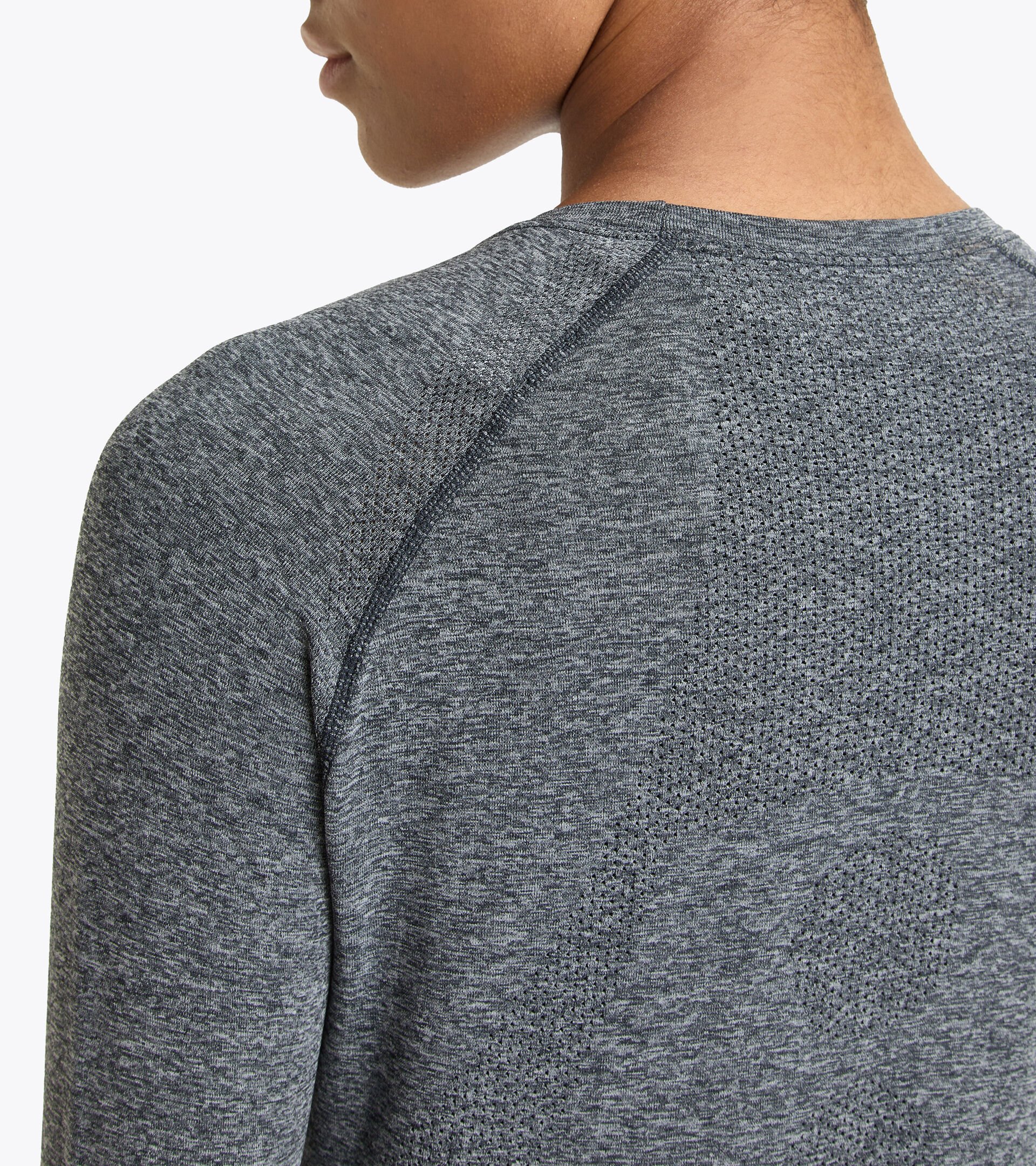 Long-sleeved thermal shirt - Women L. LS T-SHIRT SKIN FRIENDLY BLACK - Diadora