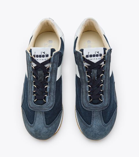 EQUIPE H CANVAS STONE WASH, BLEU NUITS Chaussures Heritage - Unisexe EQUIPE H CANVAS STONE WASH BLEU NUITS - Diadora