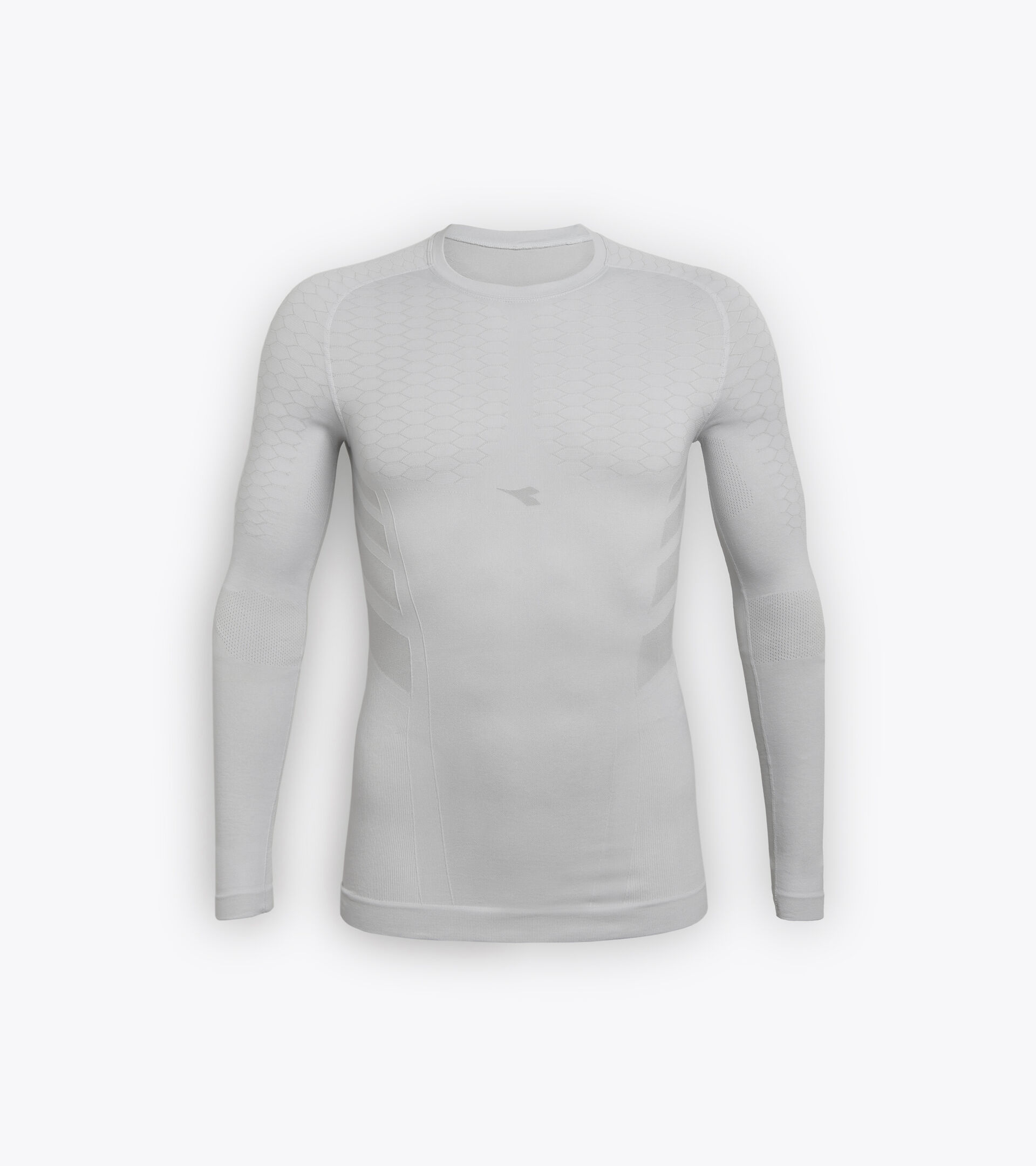 Long-sleeved training t-shirt - Men LS T-SHIRT ACT OPTICAL WHITE - Diadora
