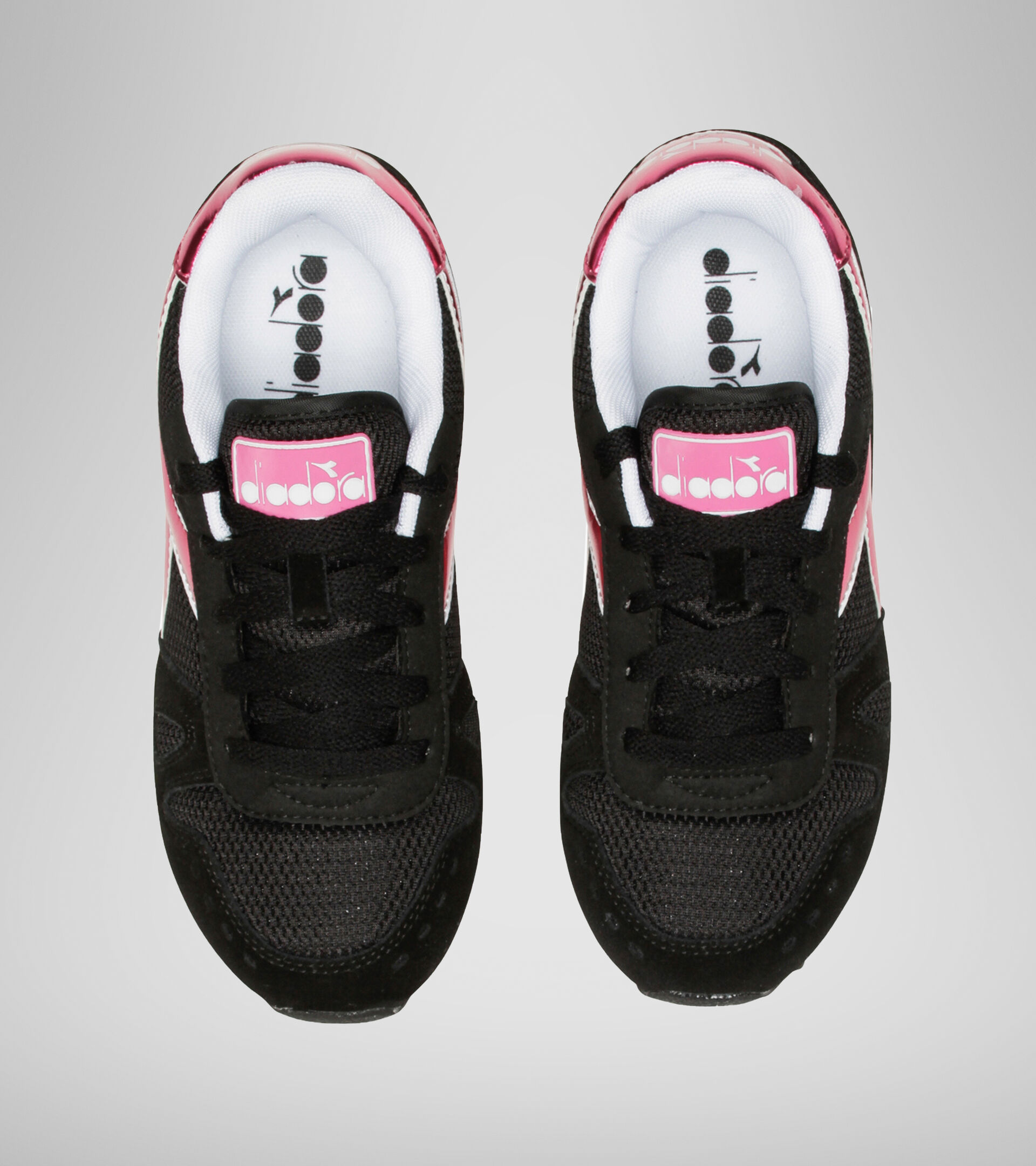 Sports shoes - Youth 8-16 years SIMPLE RUN GS GIRL BLACK - Diadora