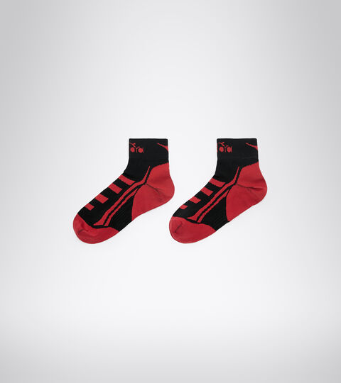 Lightweight socks - Pack of 3 pairs 3 LIGHTWEIGHT QUARTER SOCKS BLACK - Diadora
