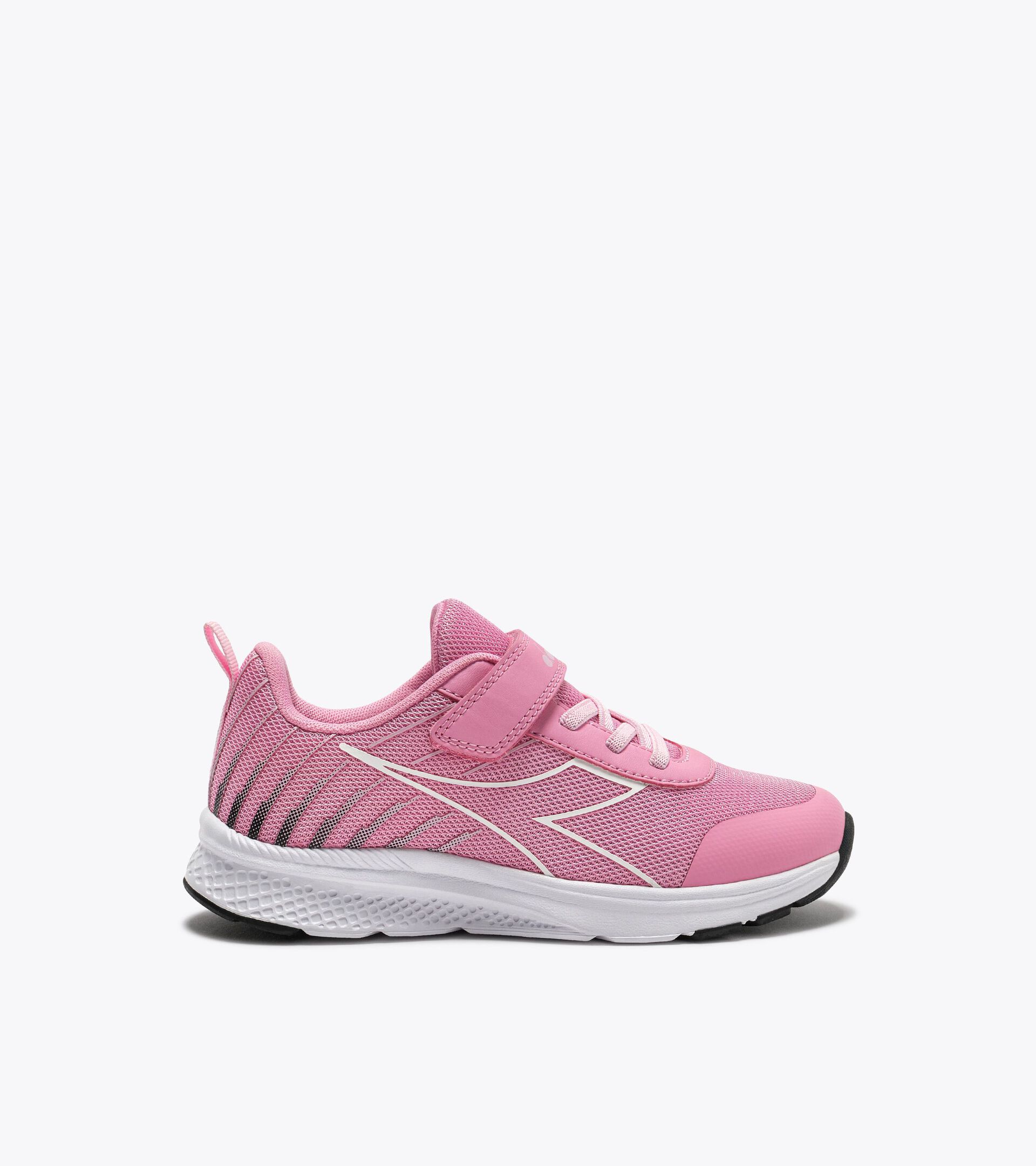 Chaussure de course junior - Tous genres FALCON 6 JR V ROSA BEGONIA/BIANCO - Diadora