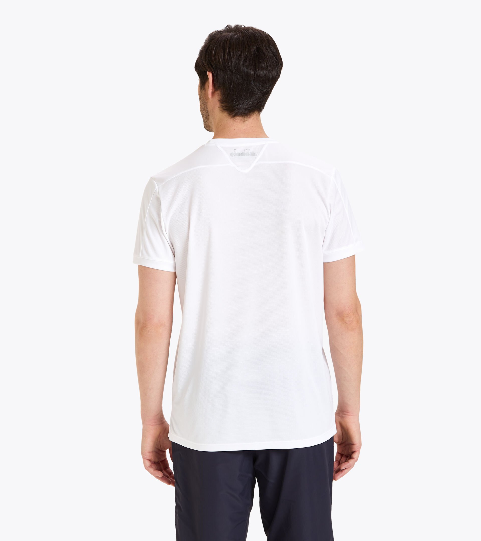 T-shirt de tennis - Homme T-SHIRT COURT BLANC VIF - Diadora
