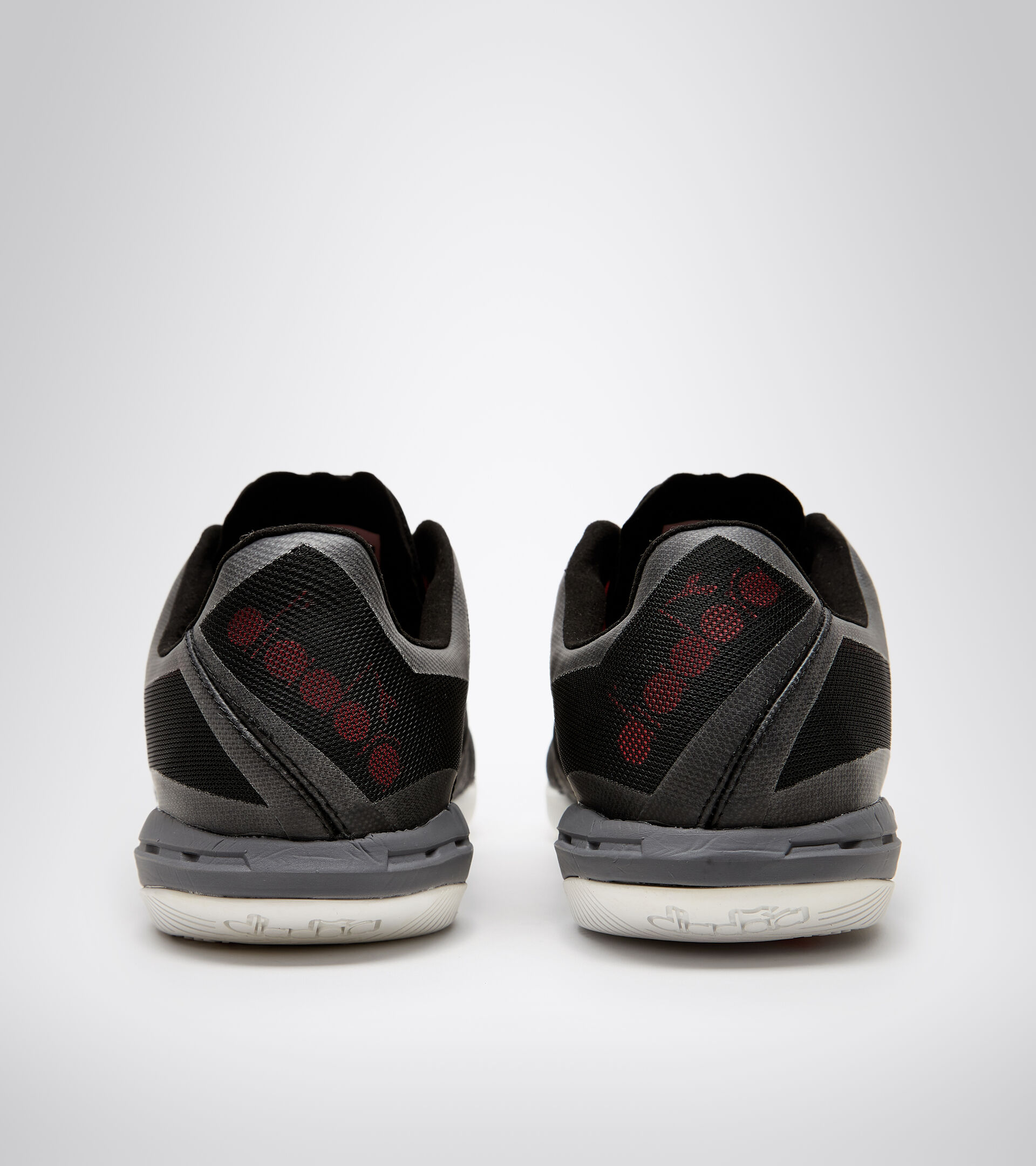 Futsal boot - Specific outsole for indoor grounds BRASIL SALA ID BLACK/RED FLUO - Diadora