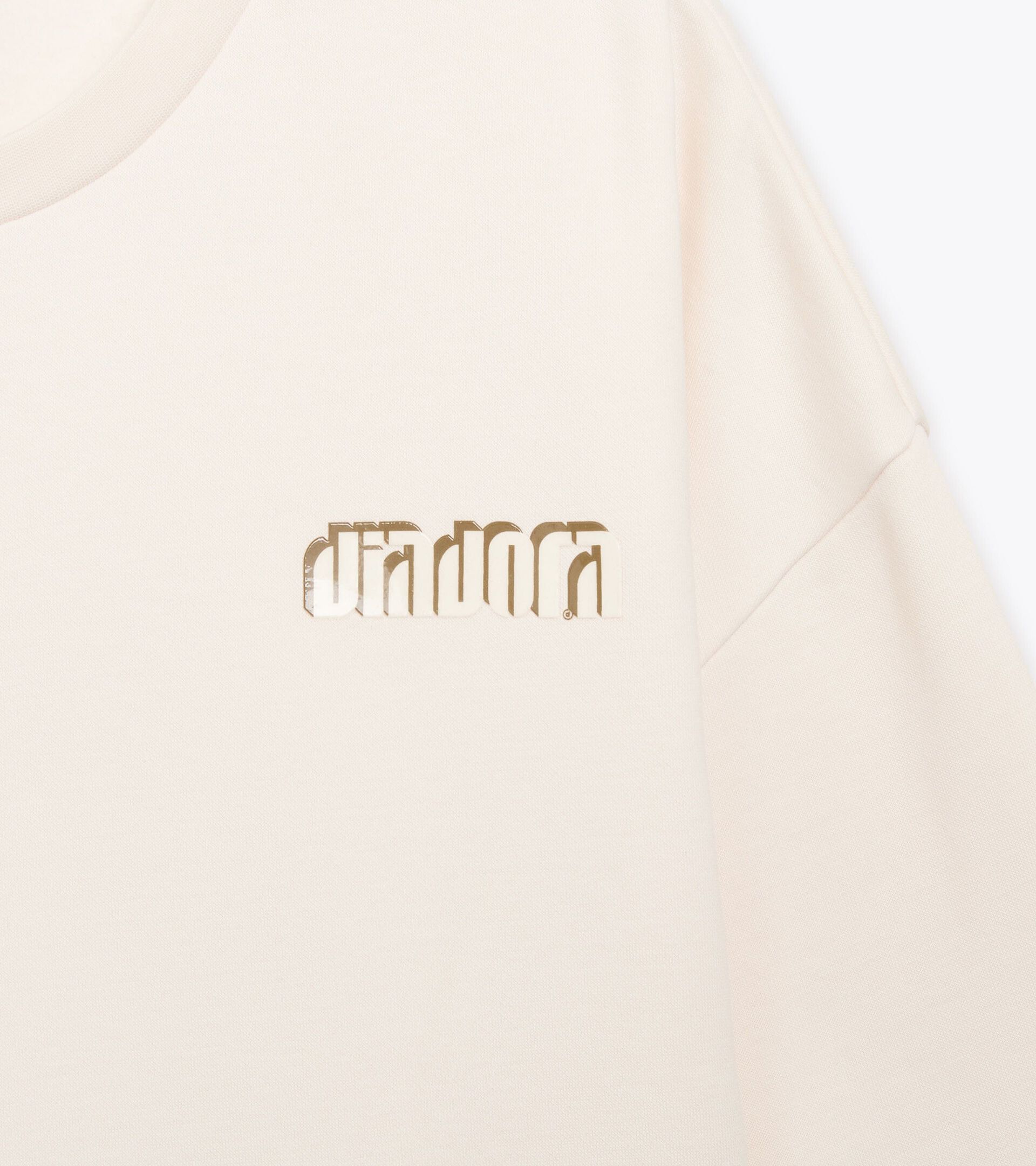 Sweatshirt - Women’s
 L. SWEATSHIRT ATHL. LOGO WHISPER WHITE - Diadora