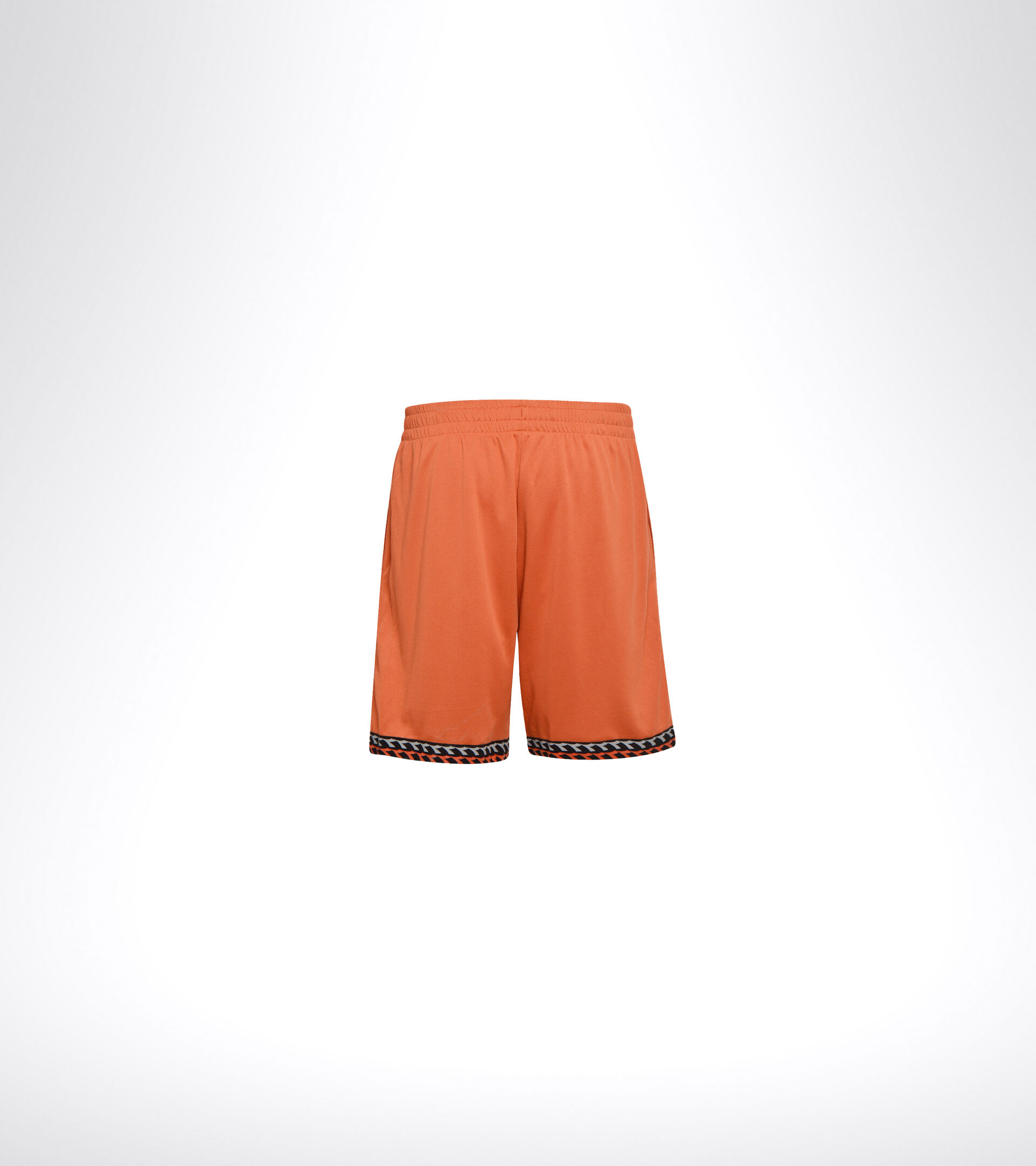 Double-face running shorts - Men BERMUDA REVERSIBLE BE ONE MECCA ORANGE/BLACK - Diadora
