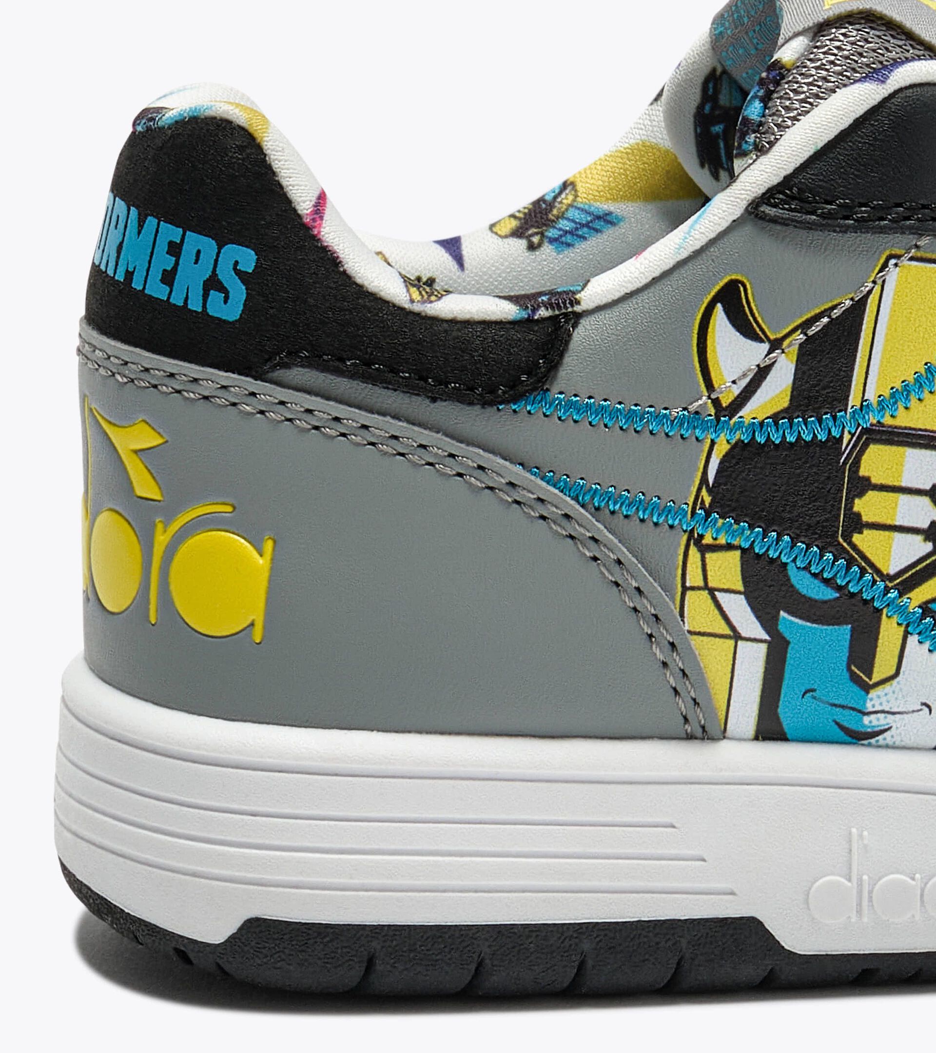 Zapatilla - 4-8 años - Niños y niñas
 DEUCE TRANSFORMERS PS ULTIMATE GRIS/NEGRO - Diadora