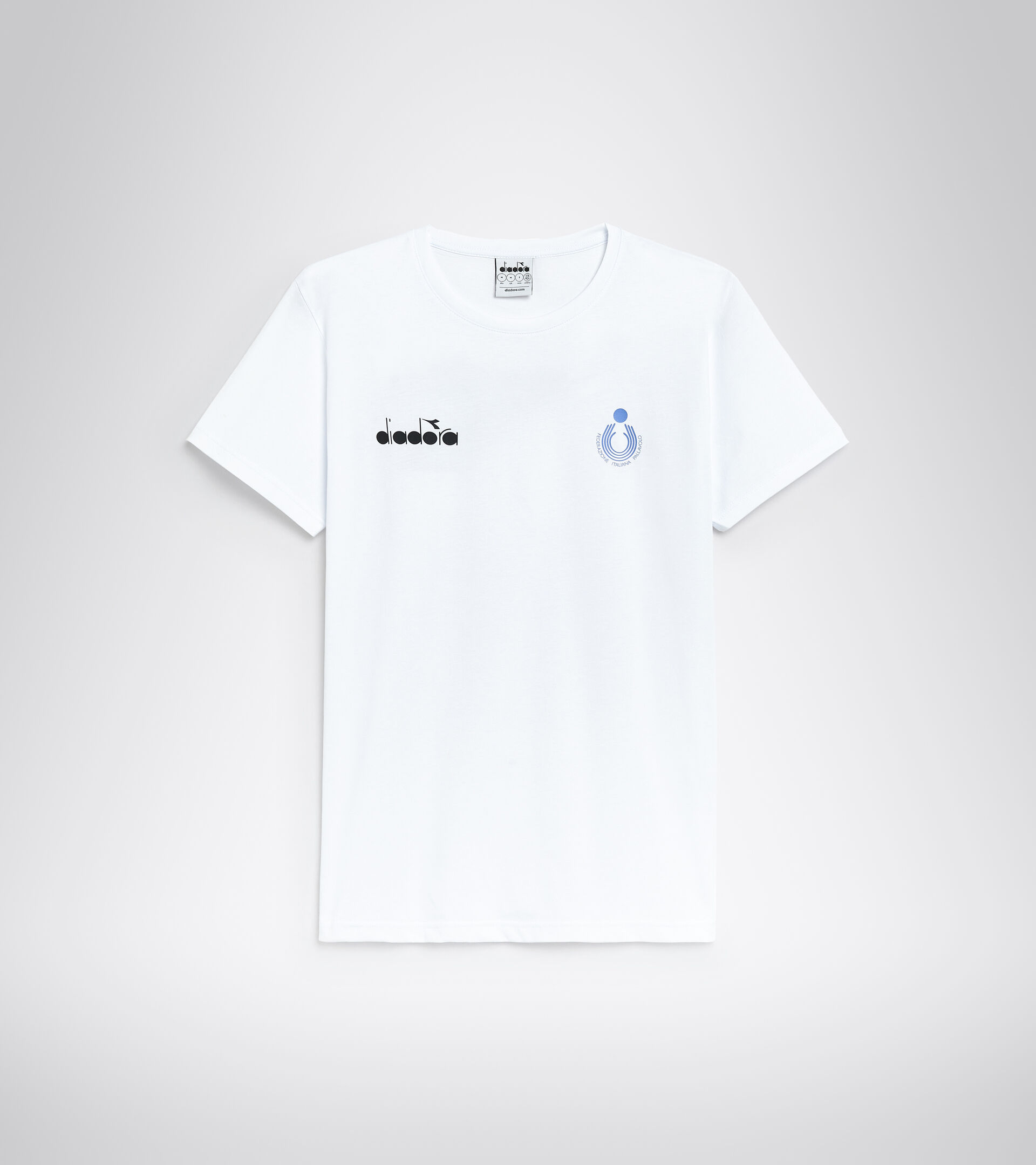 Representative t-shirt - Italy National Volleyball Team  T-SHIRT RAPPRESENTANZA BV ITALIA OPTICAL WHITE - Diadora