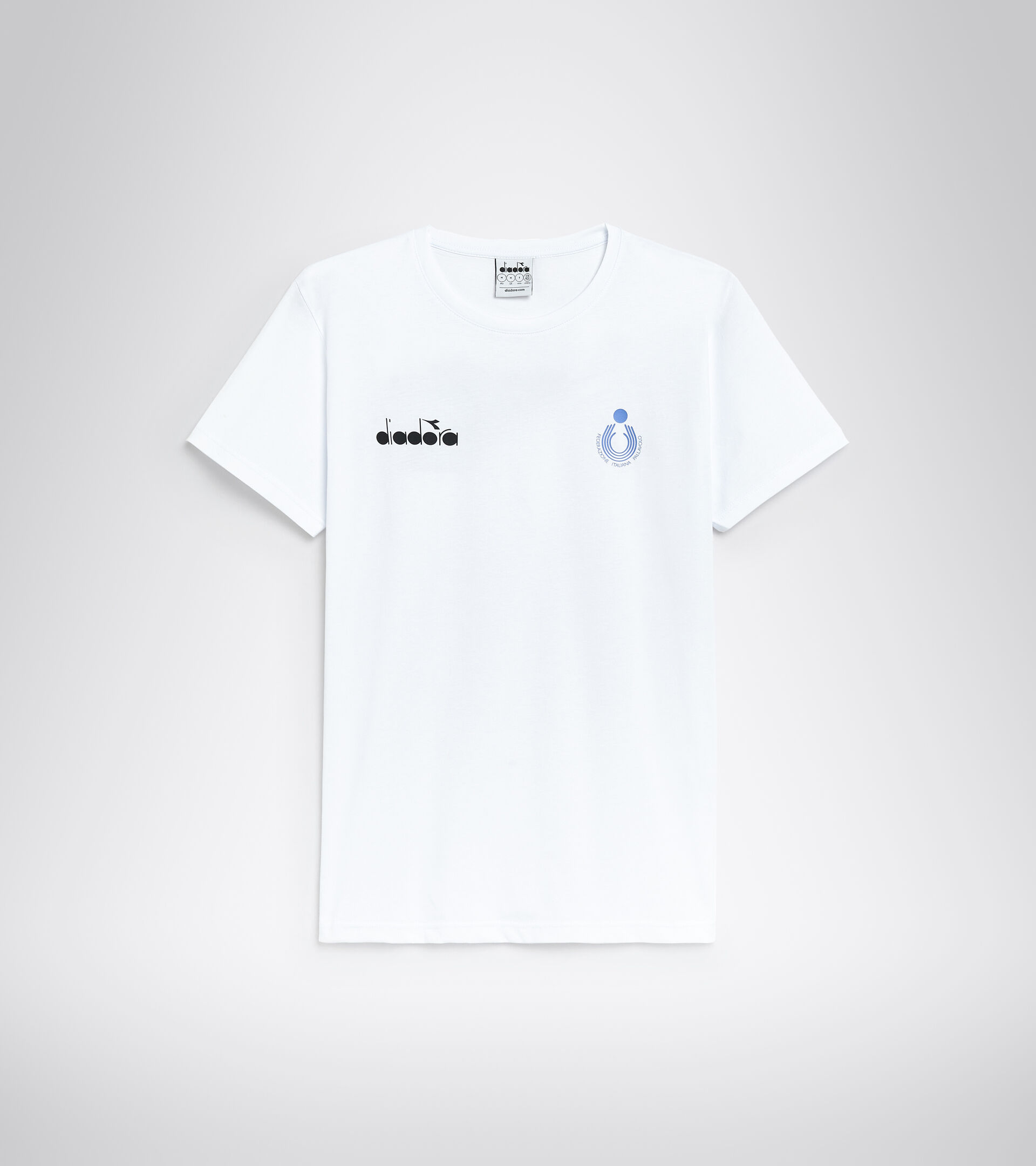 Representative t-shirt - Italy National Volleyball Team T-SHIRT RAPPRESENTANZA BV ITALIA OPTICAL WHITE - Diadora