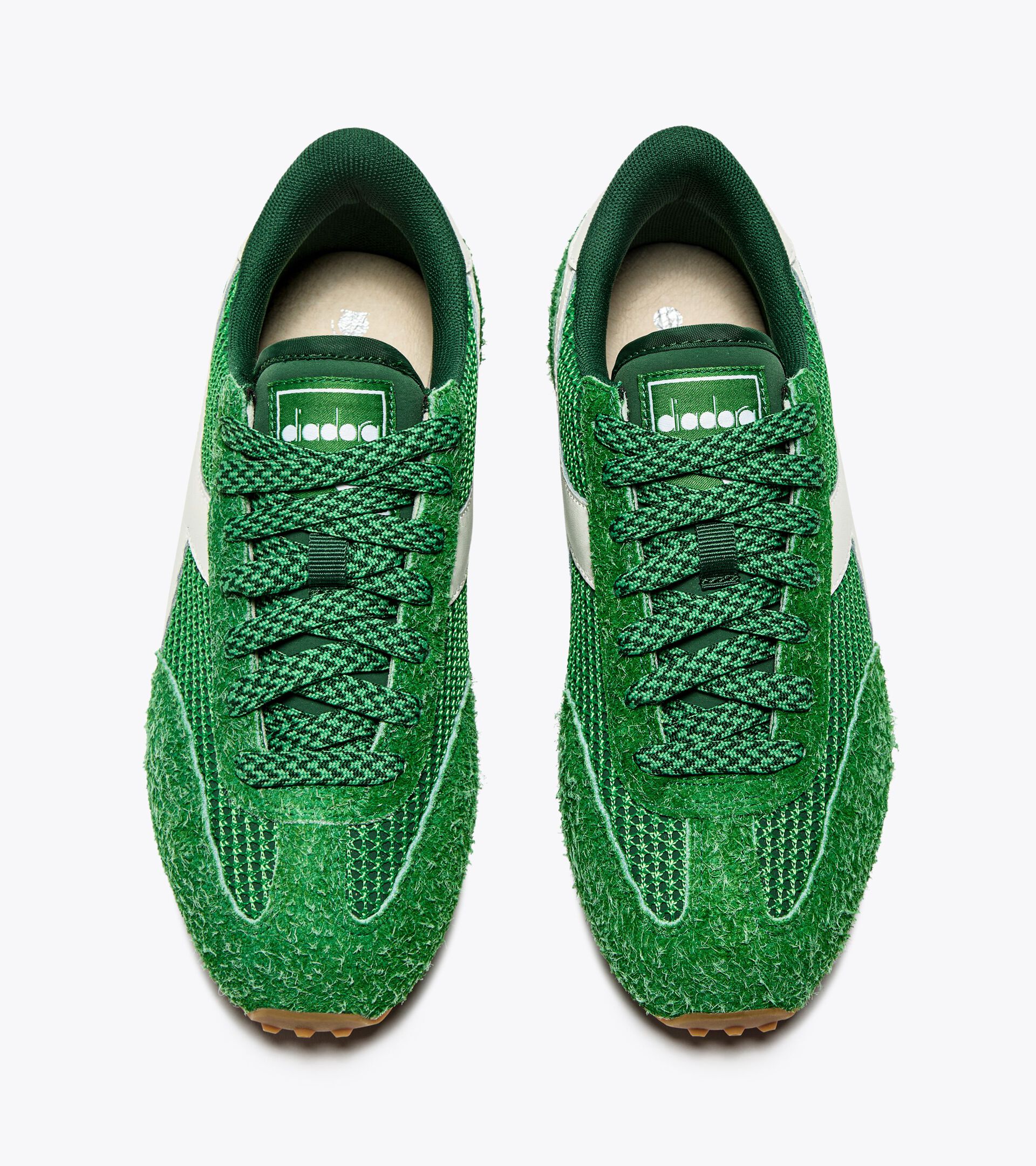 Low-profile leather sneaker - Women’s RALLY GREEN PEAS CREAM - Diadora