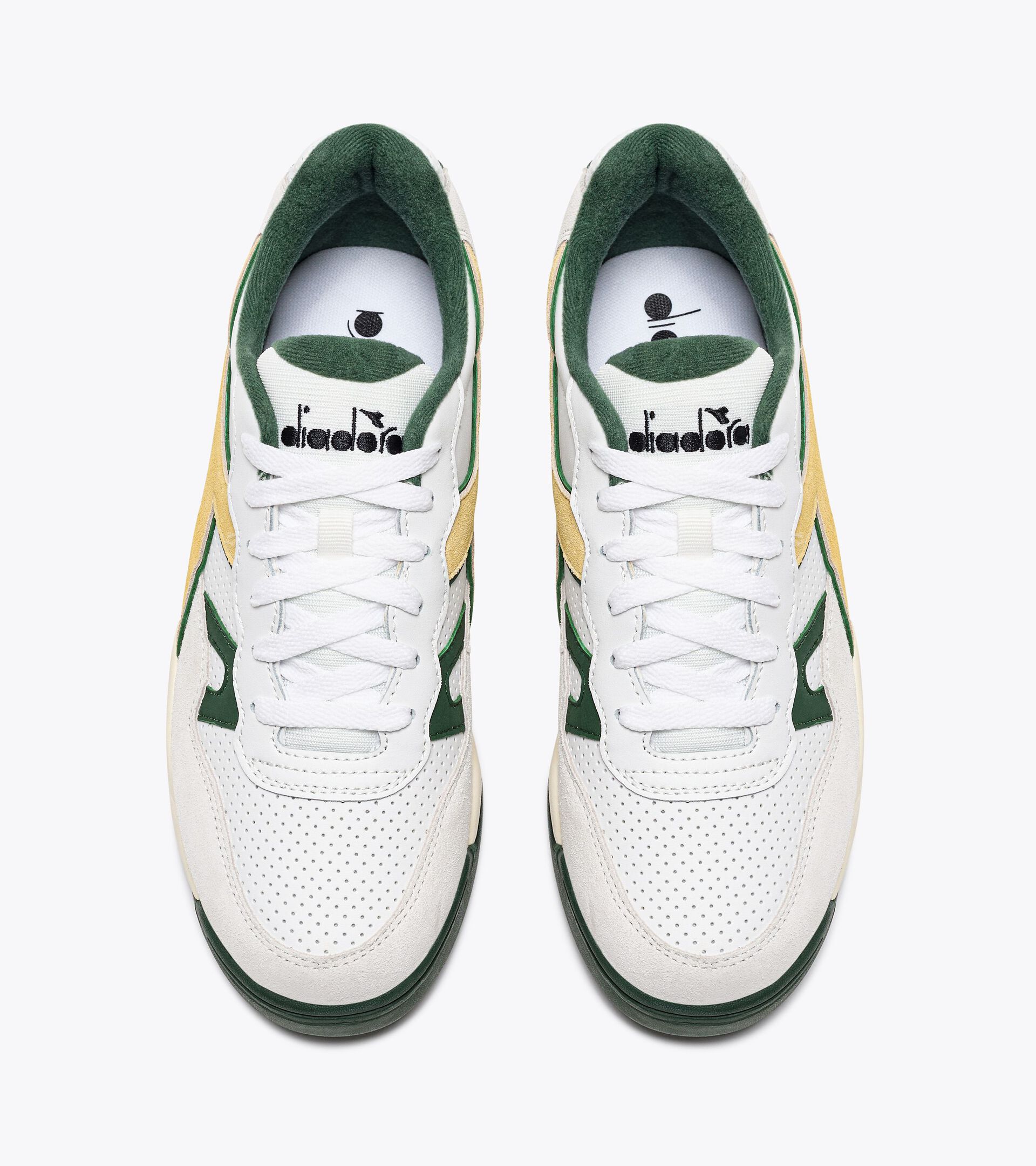 Sporty sneakers - Unisex WINNER SL WHITE/GREENER PASTURES - Diadora