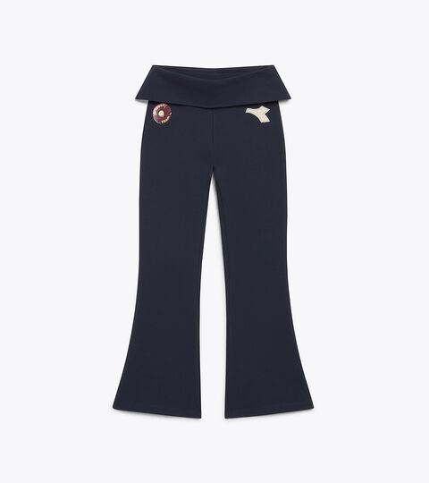 Stretch leggings - Slim fit - Girls JG. LEGGINGS LOGO BLUE DENIM - Diadora