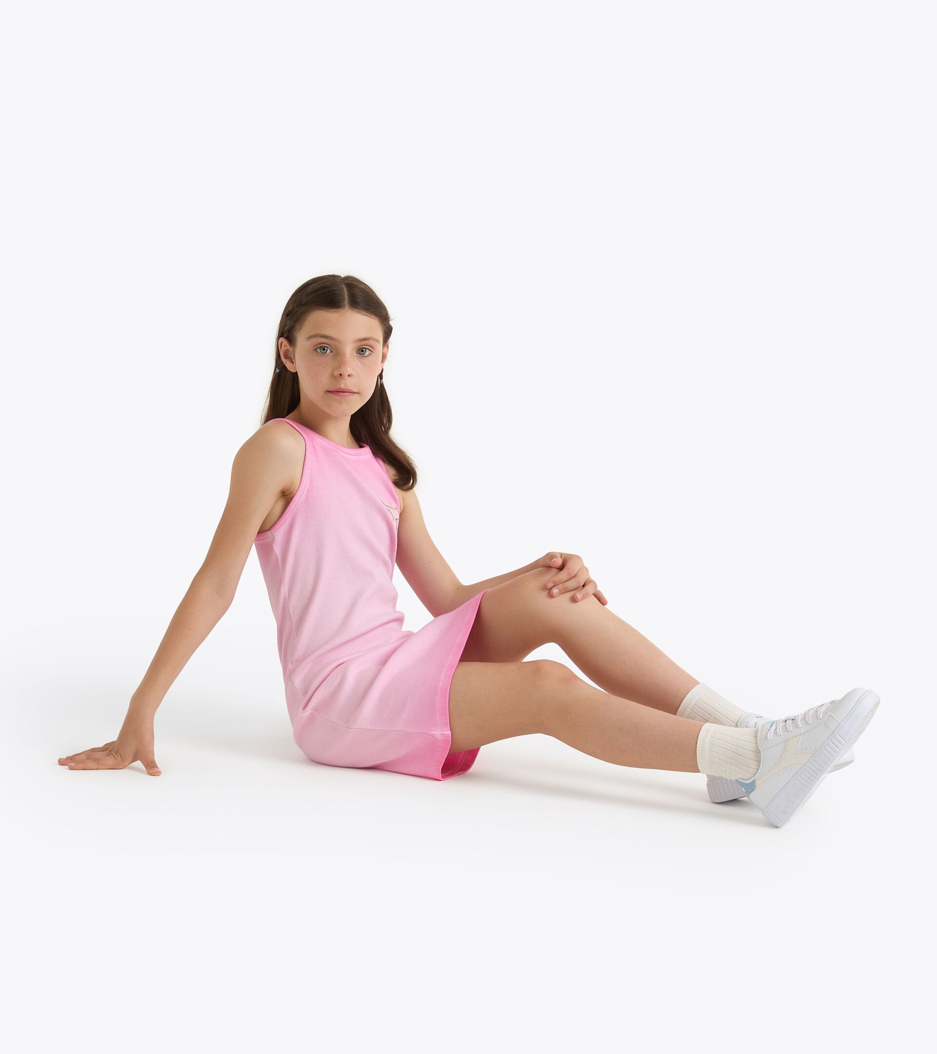 Sporty ribbed dress - Girl
JG. DRESS DISTRICT PINK - Diadora