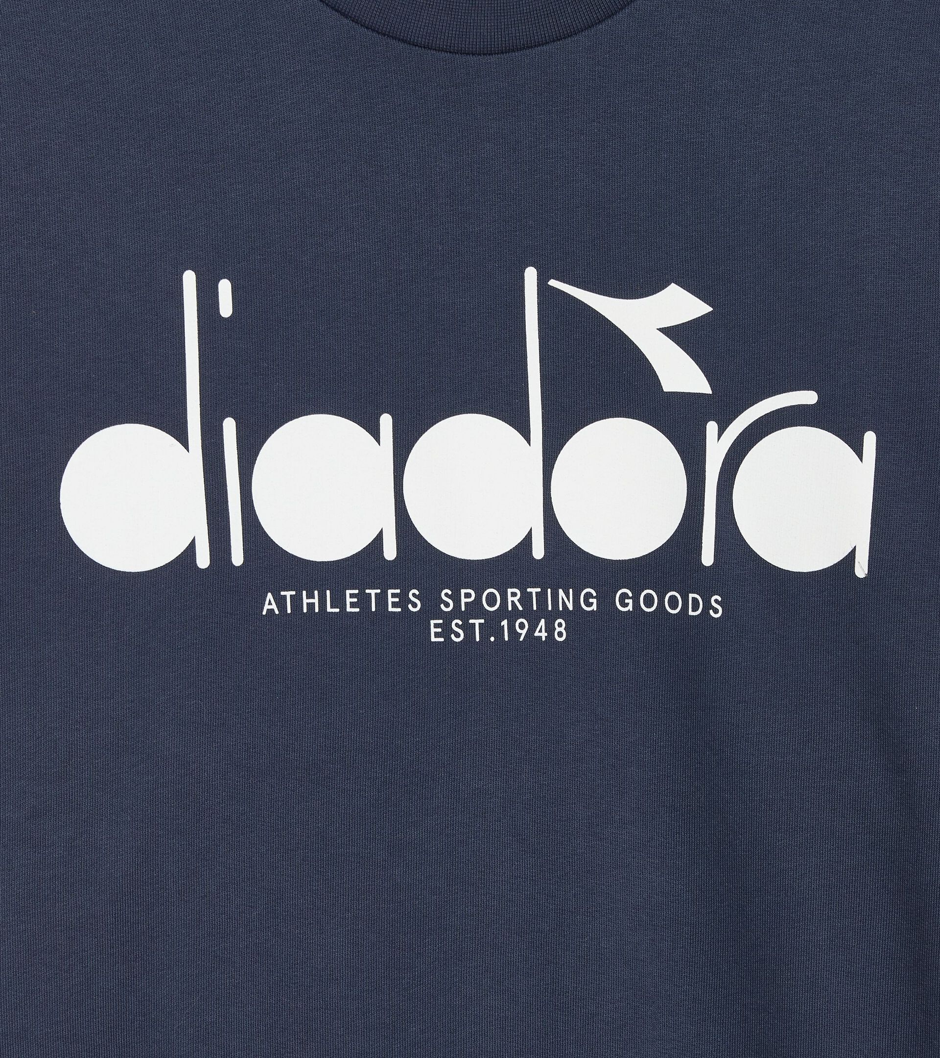 Cotton crewneck - All-Gender SWEATSHIRT CREW LOGO BLUE DENIM - Diadora