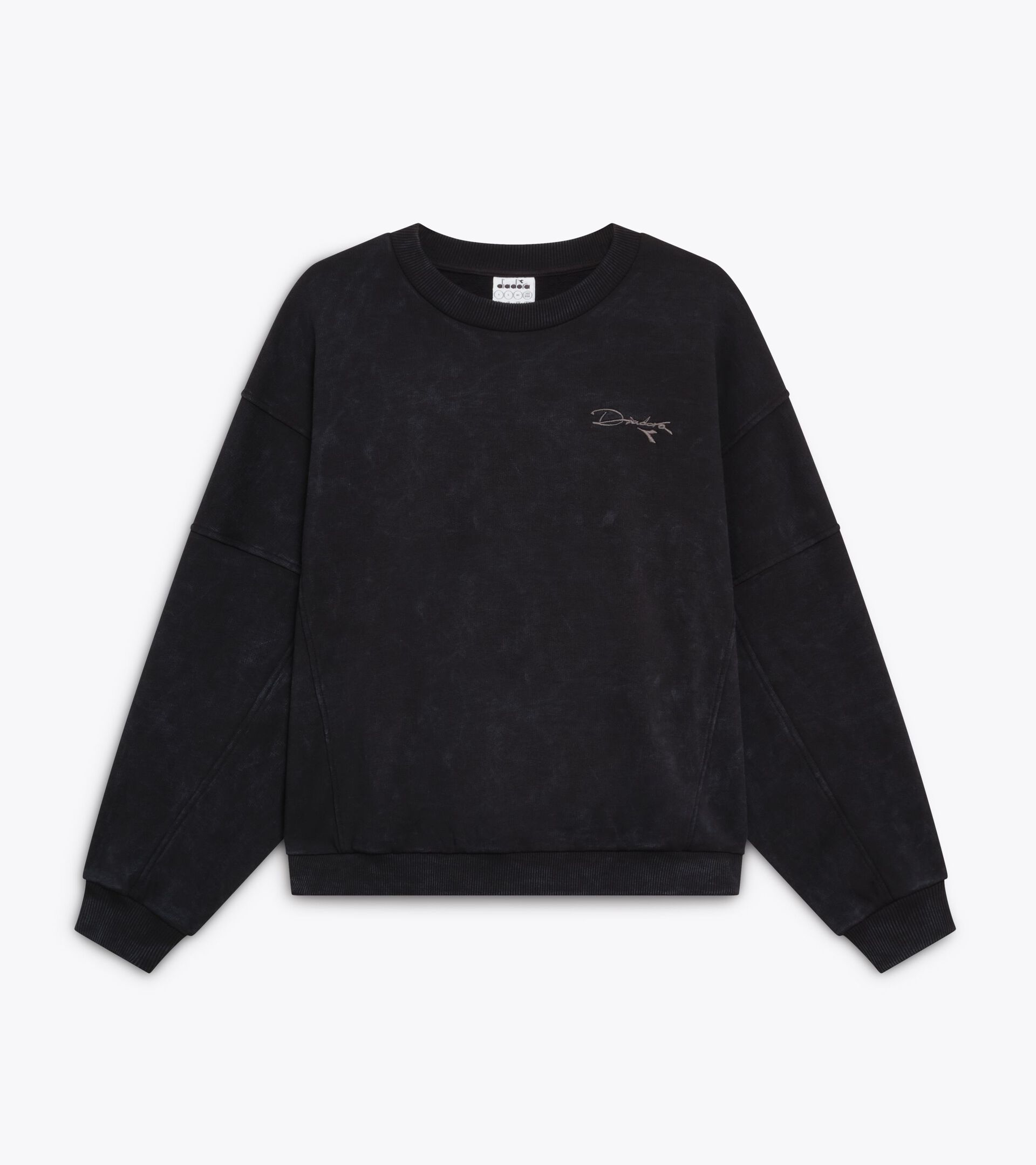 Sweatshirt aus schwere Baumwolle im Retrostil - Damen
 L. SWEAT AVENUE LAB ANTHRAZIT - Diadora