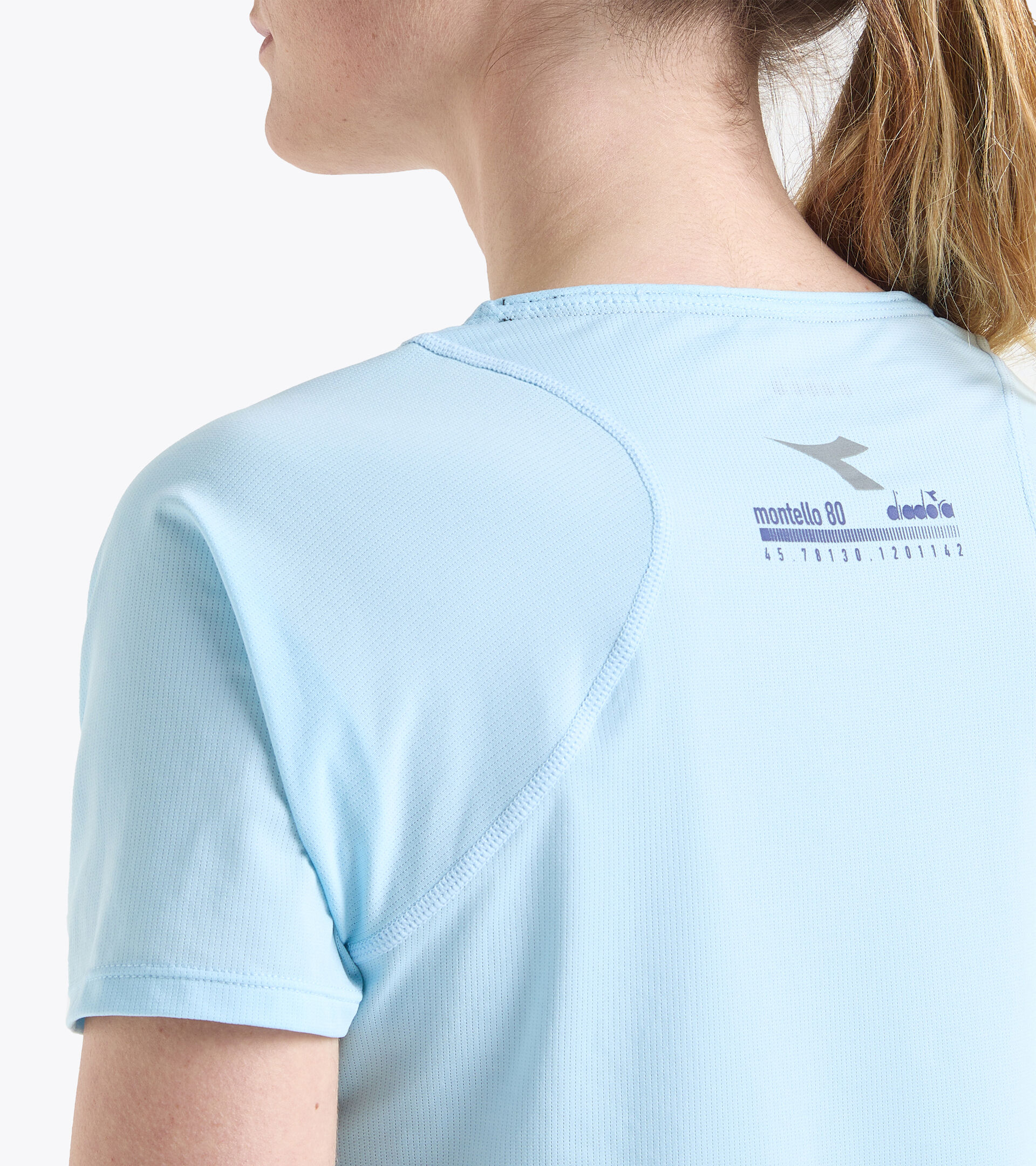 Lauf-T-Shirt - Damen L. SUPER LIGHT SS T-SHIRT BE ONE SCHATZCHEN BLAU - Diadora