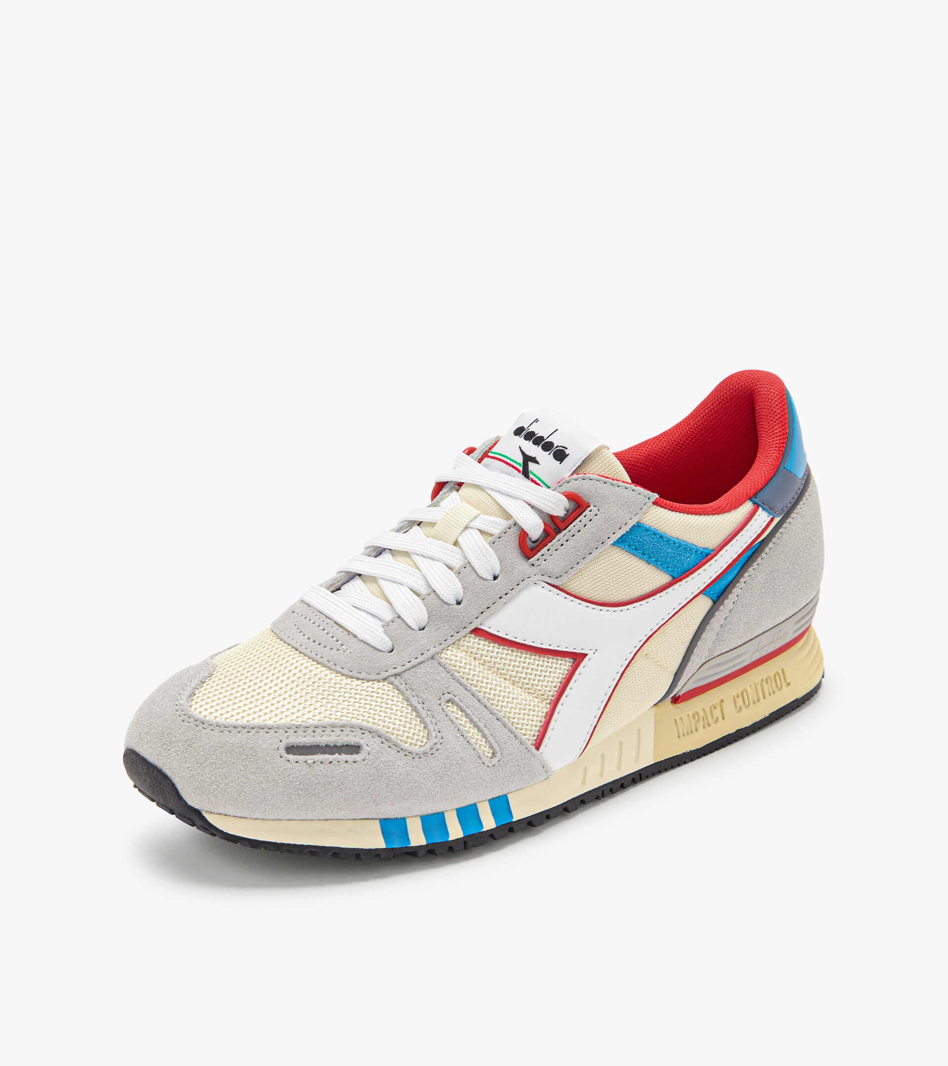 Sports shoe - Men TITAN PRISTINE/WHITECAP GRAY - Diadora