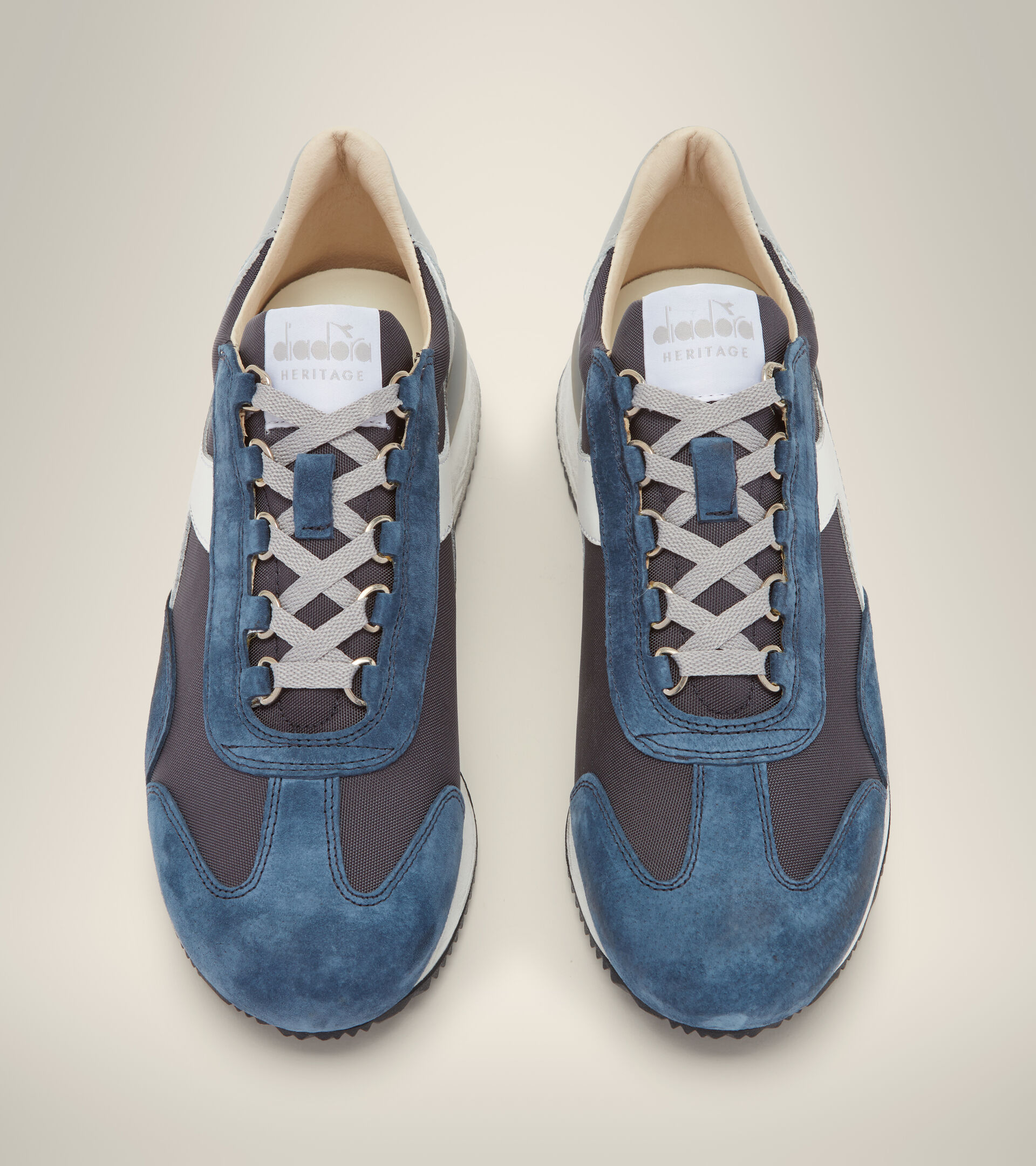 Heritage shoes - Unisex EQUIPE MAD NUBUCK SW BLUE DARK DENIM - Diadora