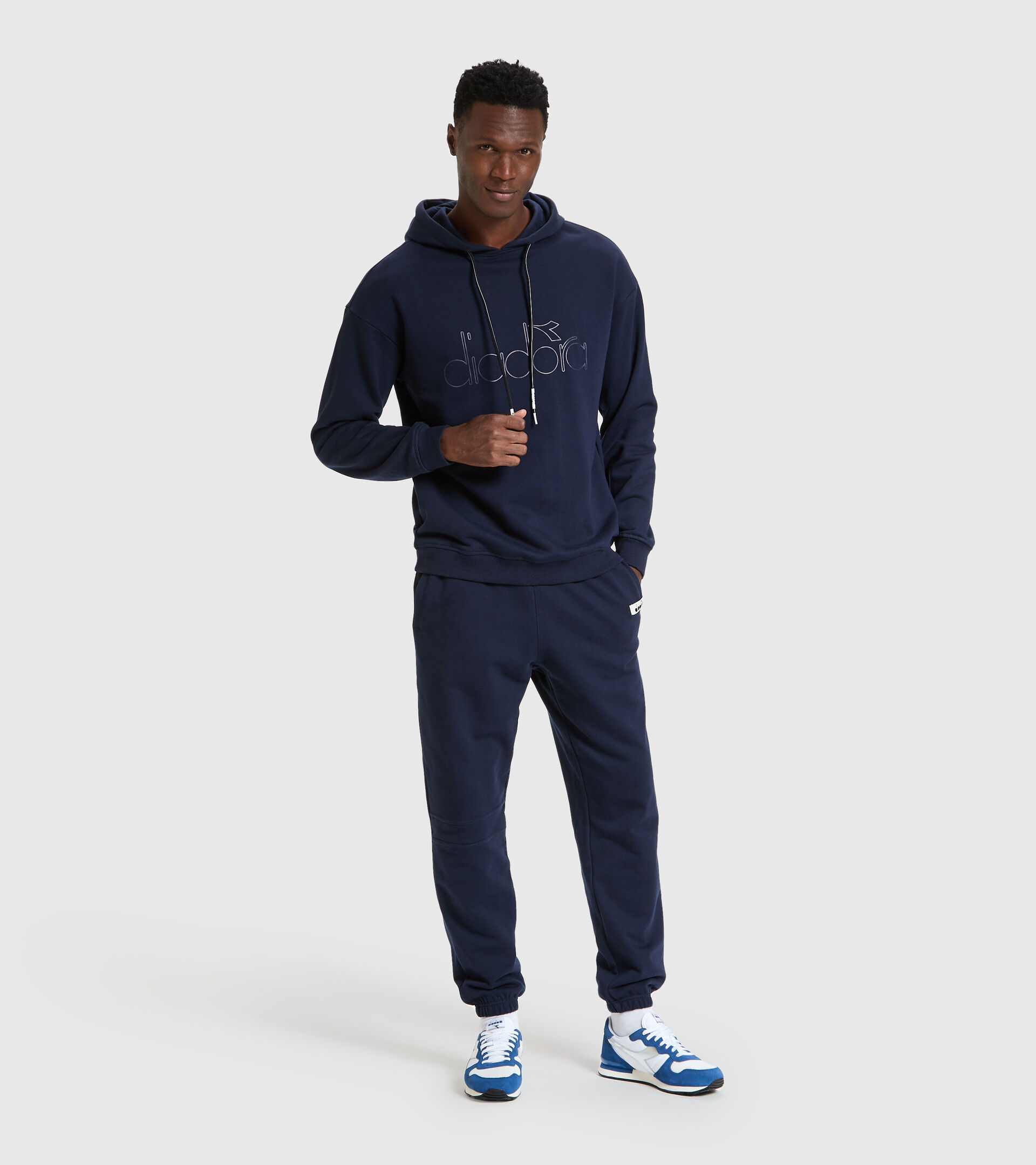 Sports trousers - Unisex PANT SQUADRA CLASSIC NAVY - Diadora