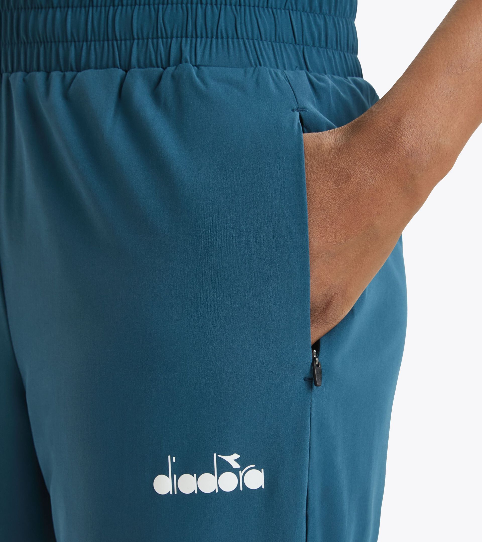 Pantalones de tenis - Mujer
 L. PANTS ICON AZUL LEGION - Diadora