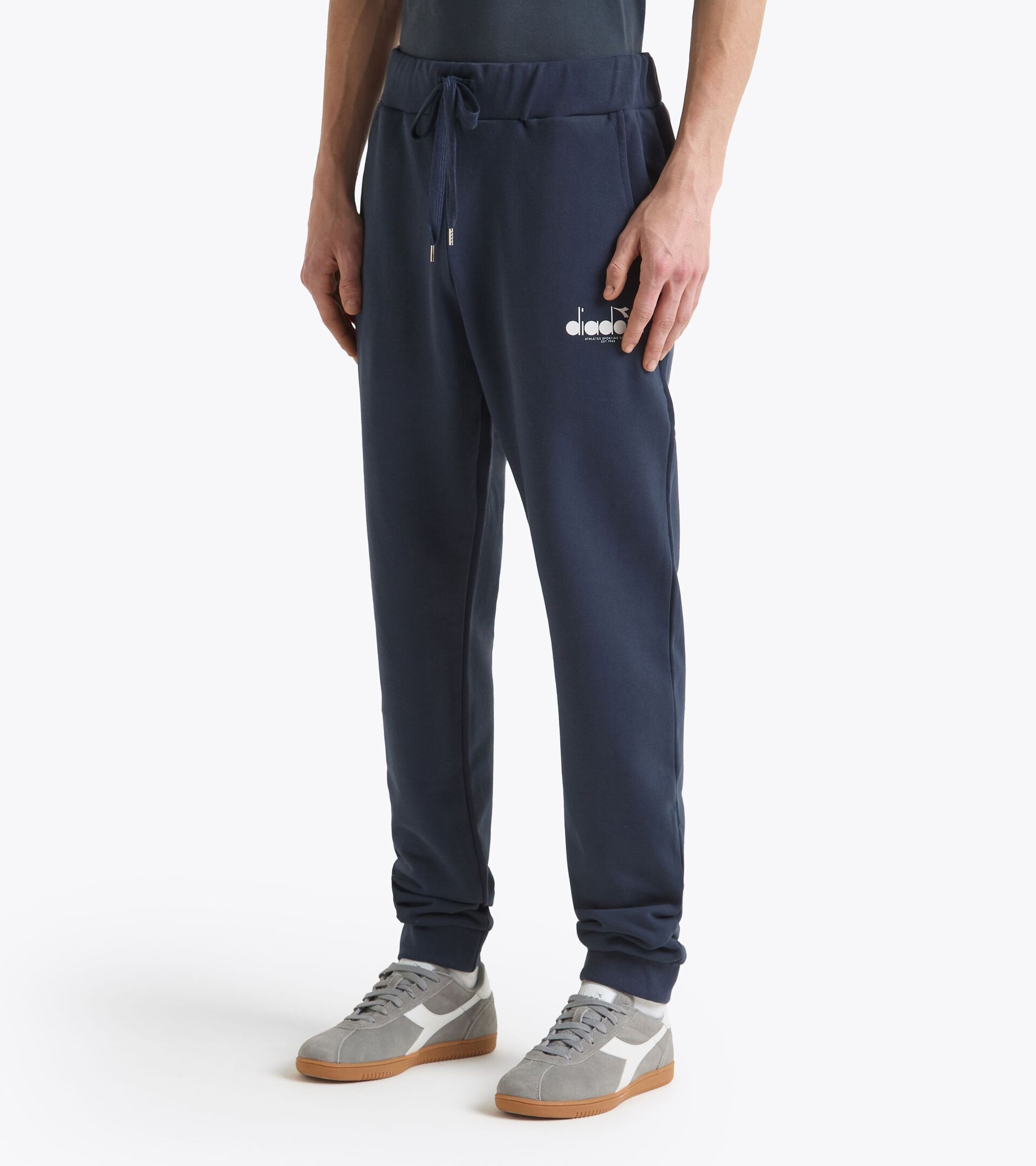 Sweatpants - All-Gender PANTS LOGO BLUE DENIM - Diadora