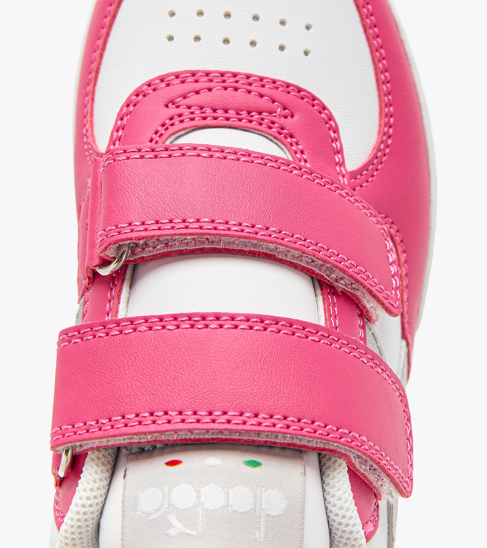 Zapatillas deportivas - Niños 4-8 años RAPTOR LOW PS ROSADO AQUILEA/PLATA - Diadora