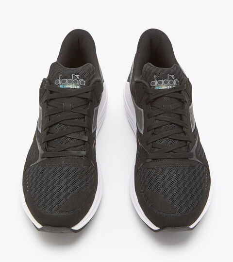 MYTHOS BLUSHIELD 8 VORTICE HIP, NOIR/BLANC (C7406) Chaussures de running - Homme MYTHOS BLUSHIELD 8 VORTICE HIP NOIR/BLANC (C7406) - Diadora