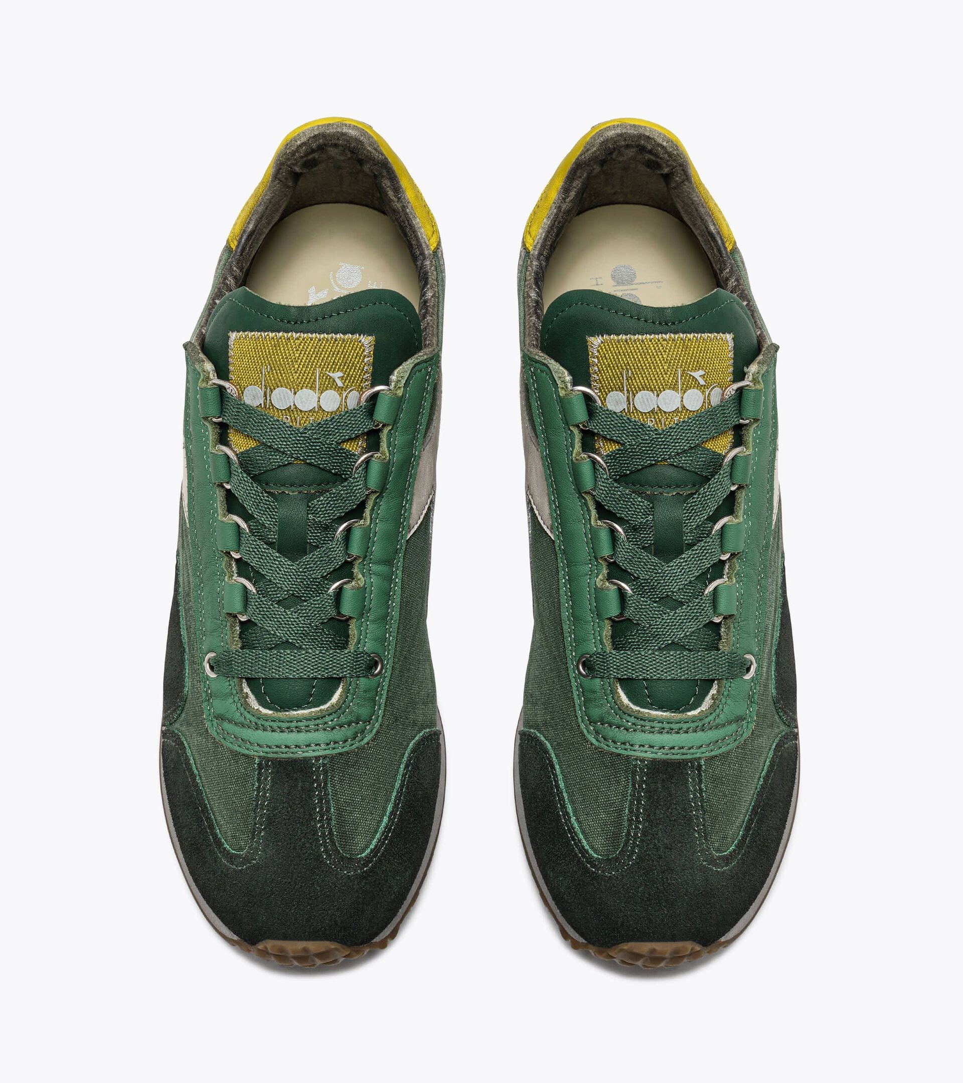 Low-Profile-Sneaker Heritage - F&uuml;r alle Geschlechter
 EQUIPE DIRTY SW EVO JAEGER GR&Atilde;&oelig;N - Diadora