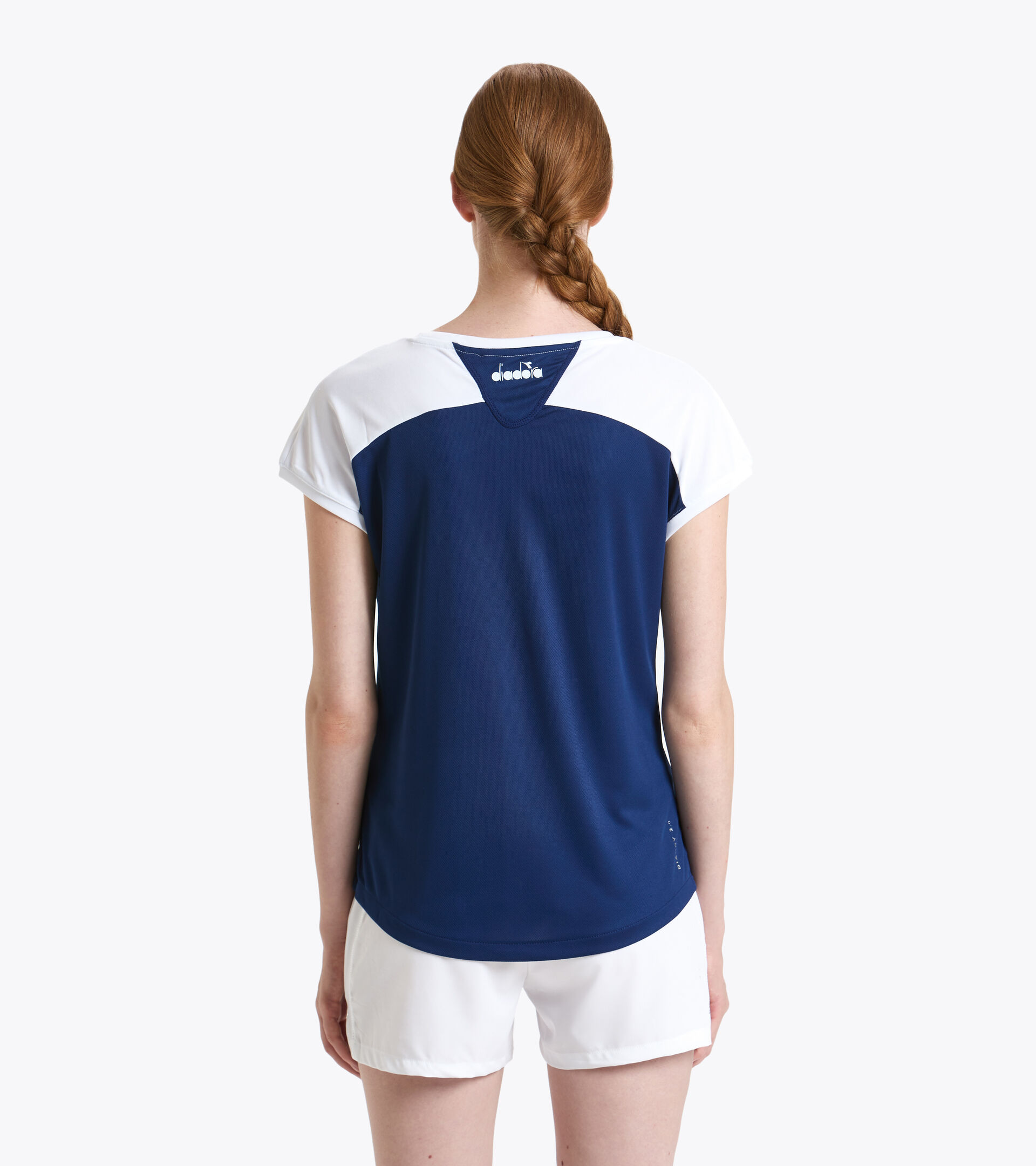 Tennis T-shirt - Women L. T-SHIRT COURT SALTIRE NAVY - Diadora