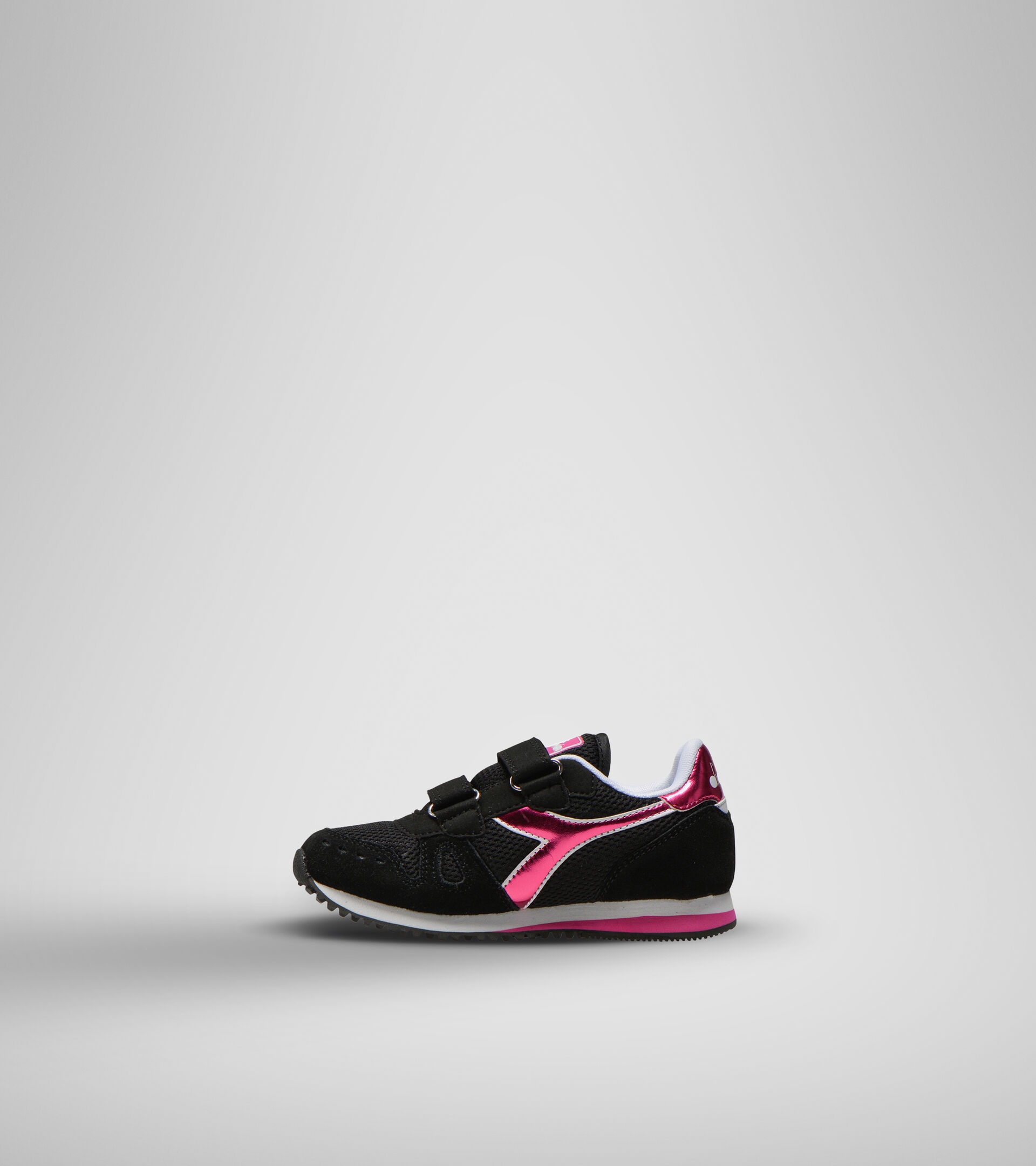 Sports shoes - Kids 4-8 years SIMPLE RUN PS GIRL BLACK - Diadora