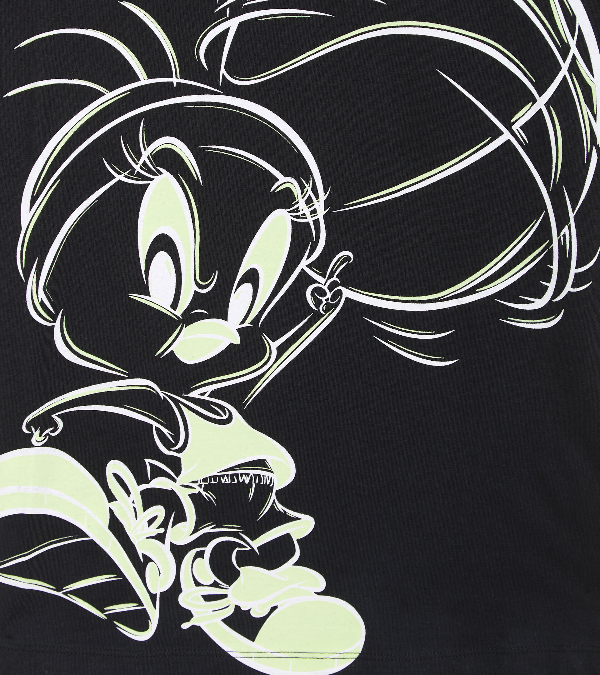 Cotton t-shirt - Girls
JG.MAXI T-SHIRT SS WB BLACK - Diadora