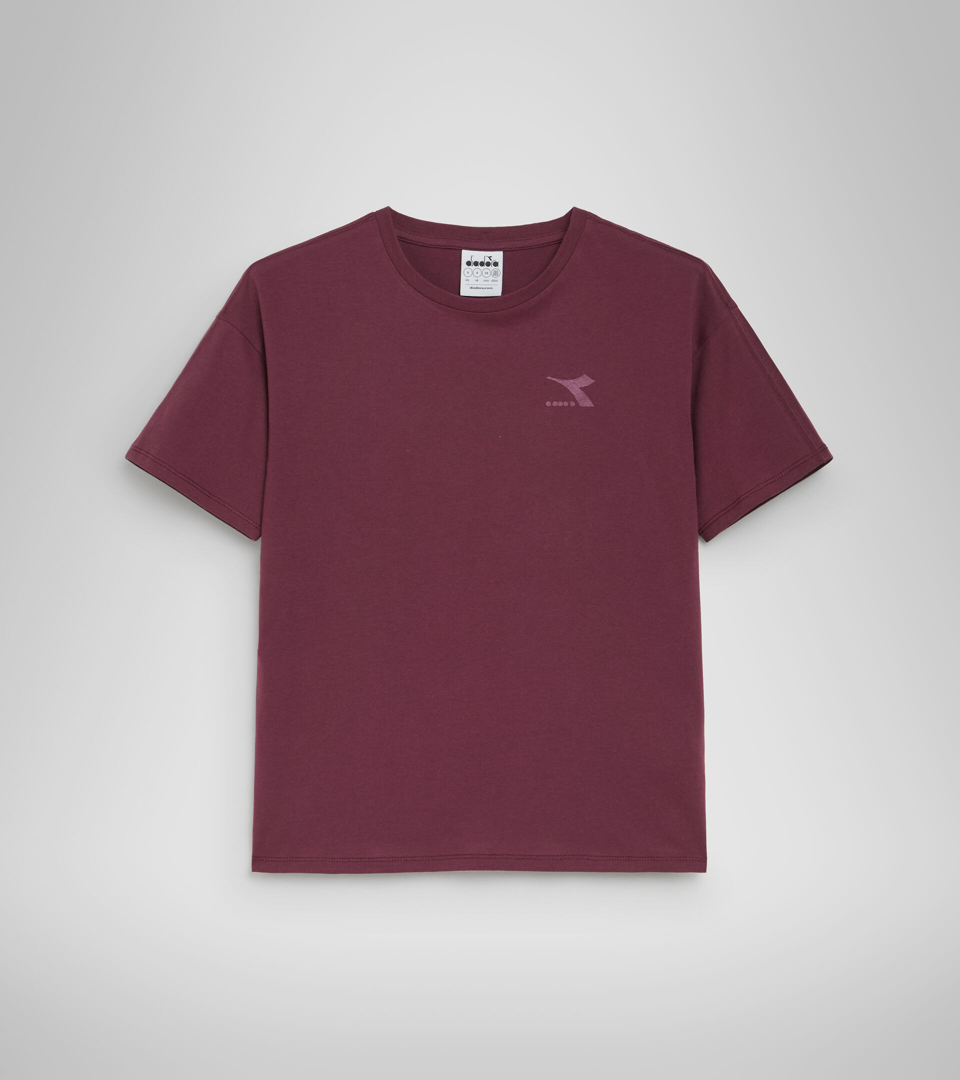 Sports T-shirt - Women L.T-SHIRT SS CHROMIA AFRICAN VIOLET - Diadora
