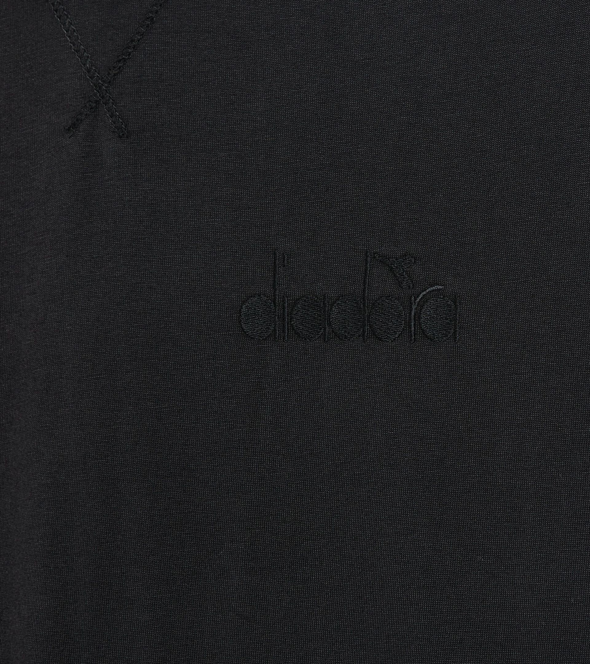 T-shirt - Gender Neutral T-SHIRT SS ATHL. LOGO BLACK - Diadora