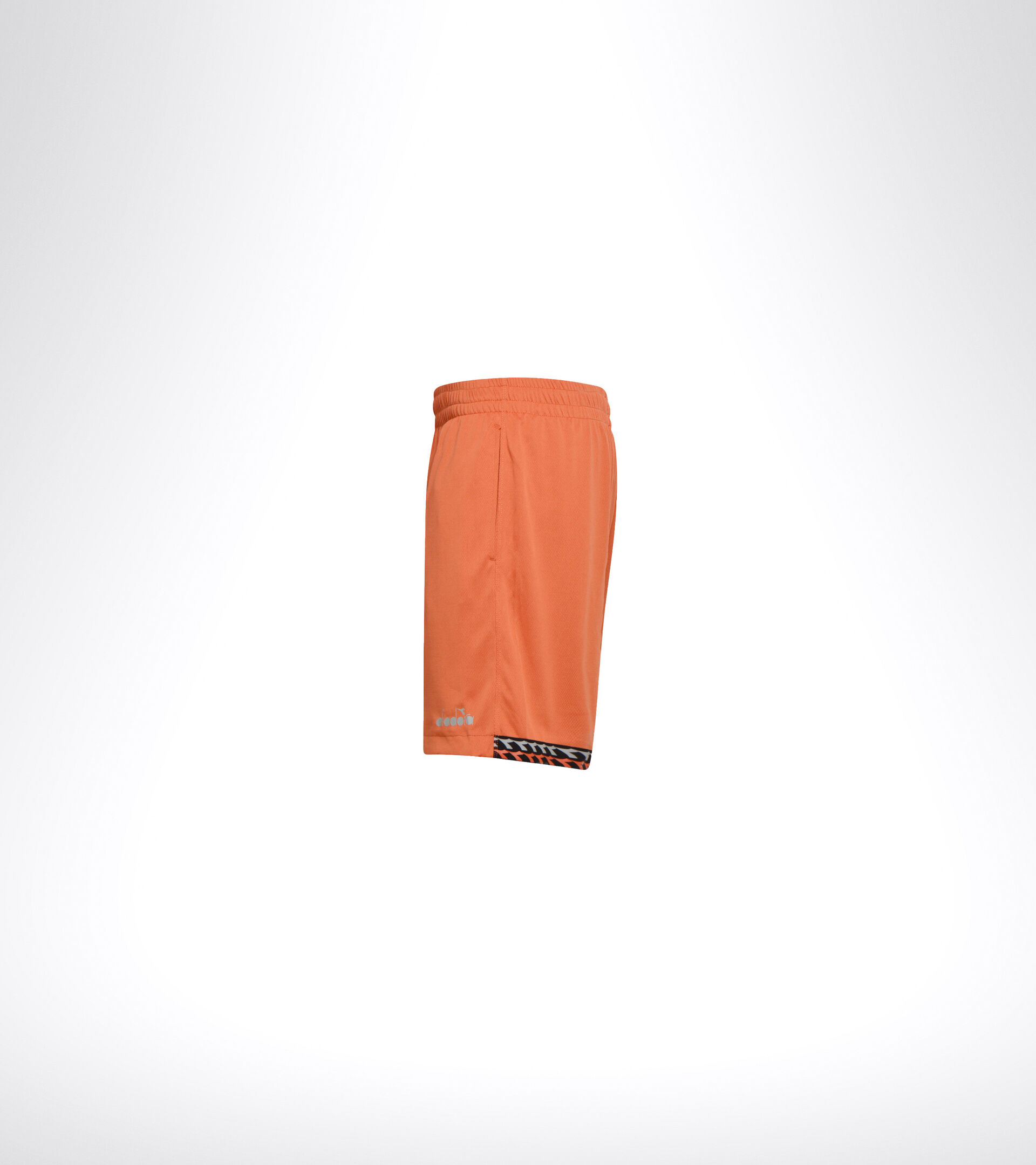 Double-face running shorts - Men BERMUDA REVERSIBLE BE ONE MECCA ORANGE/BLACK - Diadora