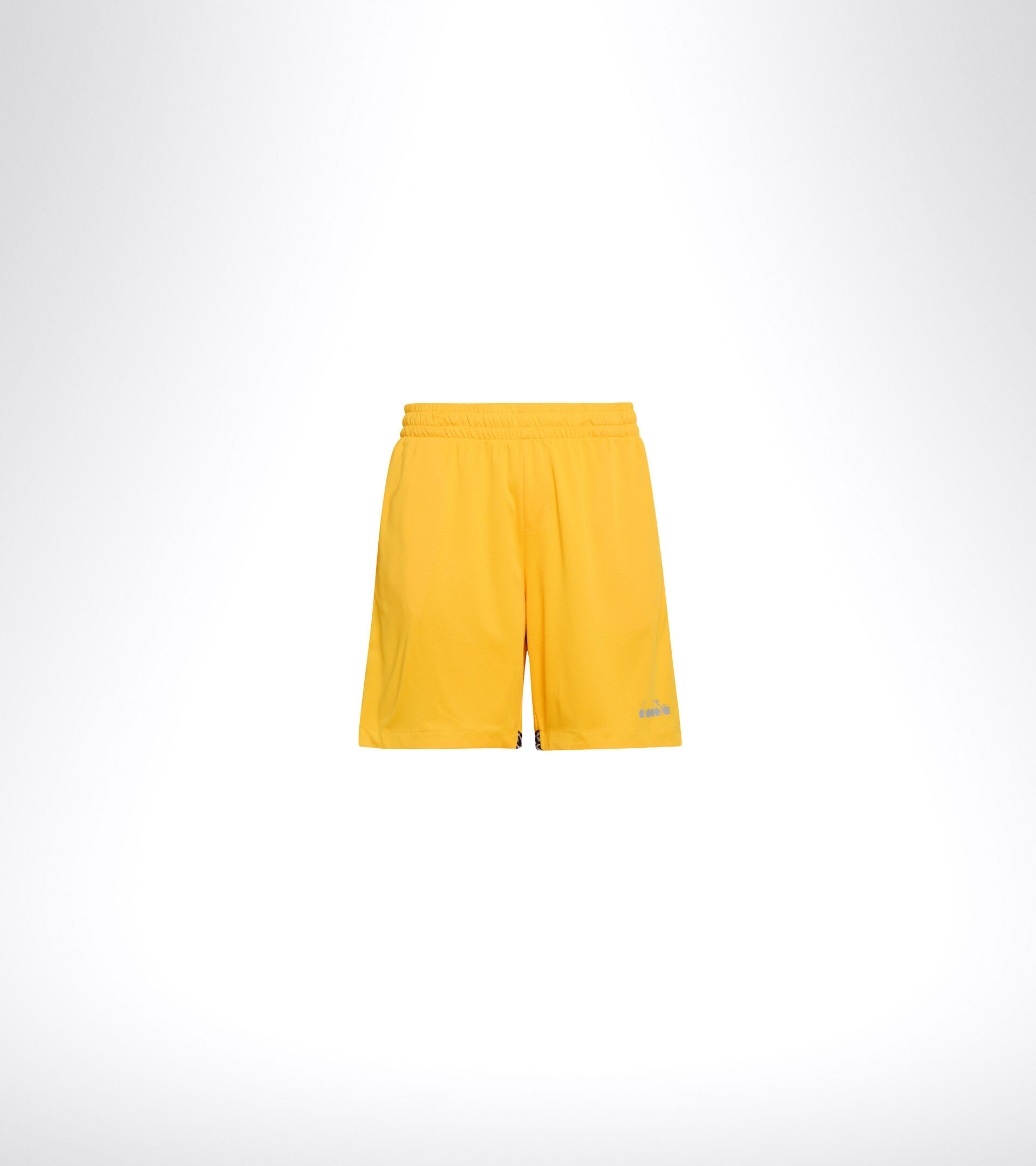 Shorts da running double-face - Uomo BERMUDA REVERSIBLE BE ONE GR PENOMBRA/GIALLO ZAFFERANO - Diadora