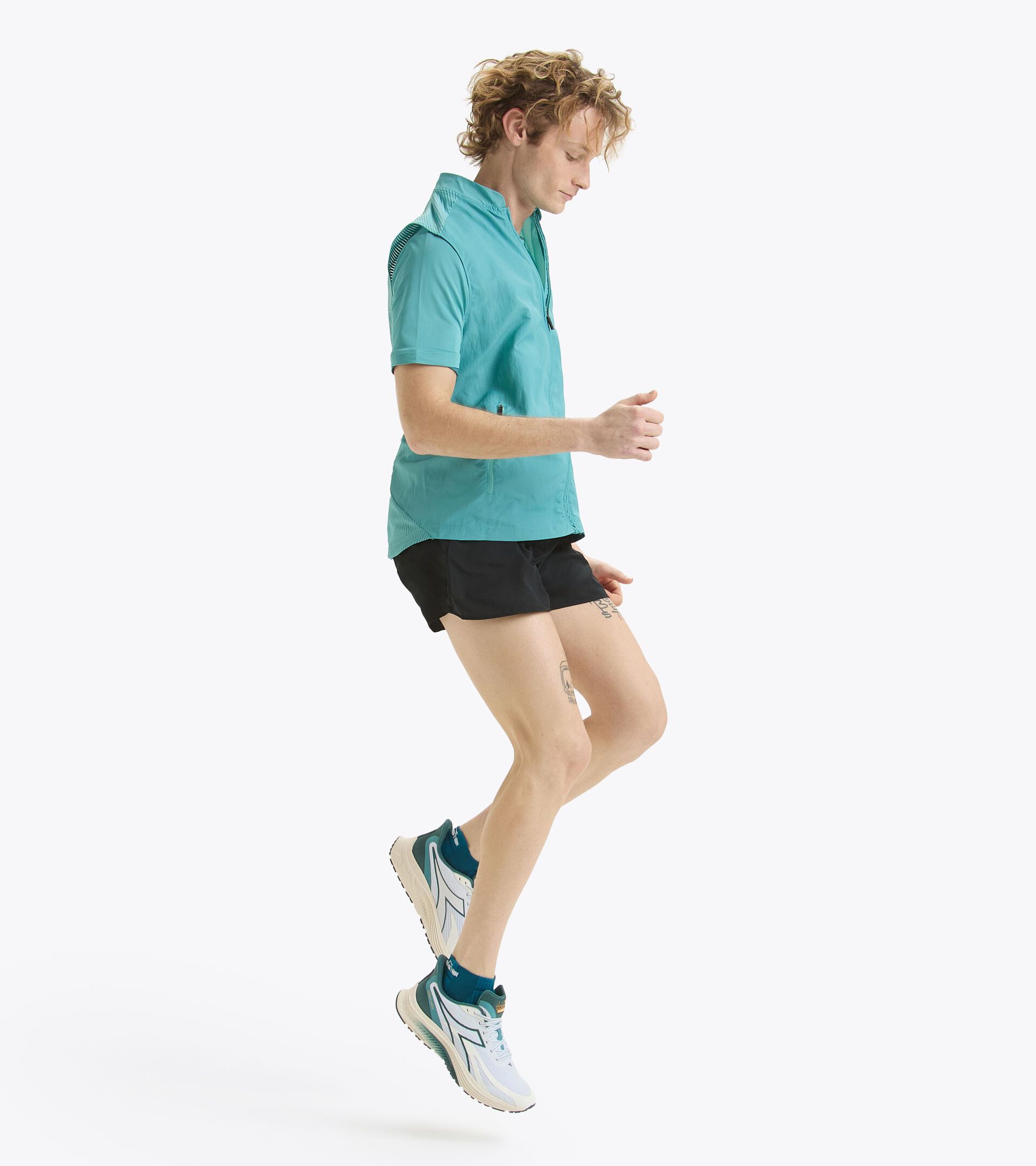 5’’ running shorts - Light fabric - Men’s SUPER LIGHT SHORTS 5" BLACK - Diadora