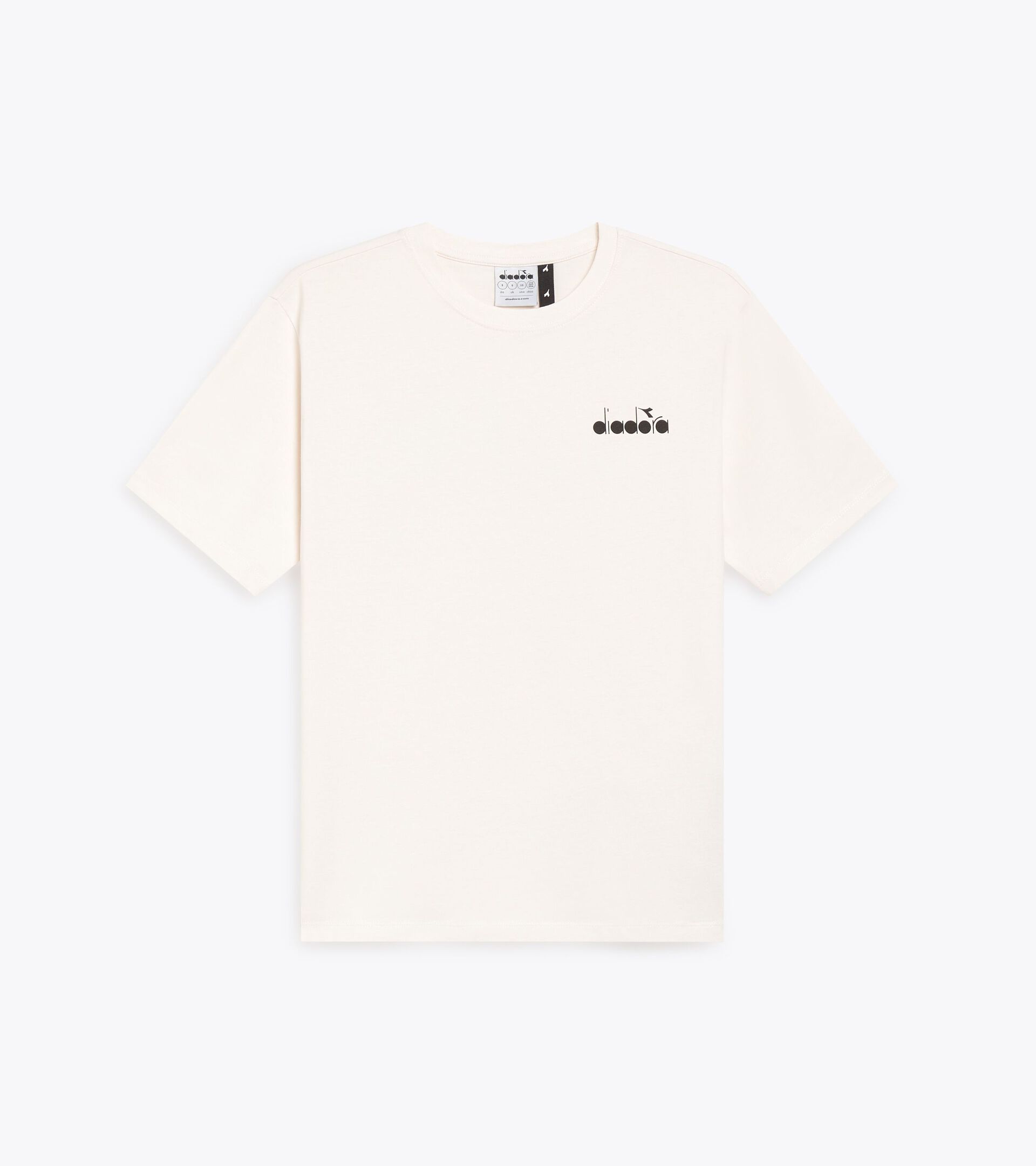 Sportliches T-Shirt mit kurzen Ärmeln - alle Geschlechter
 T-SHIRT SS ROUTE WEISS LAPPENBLUME - Diadora