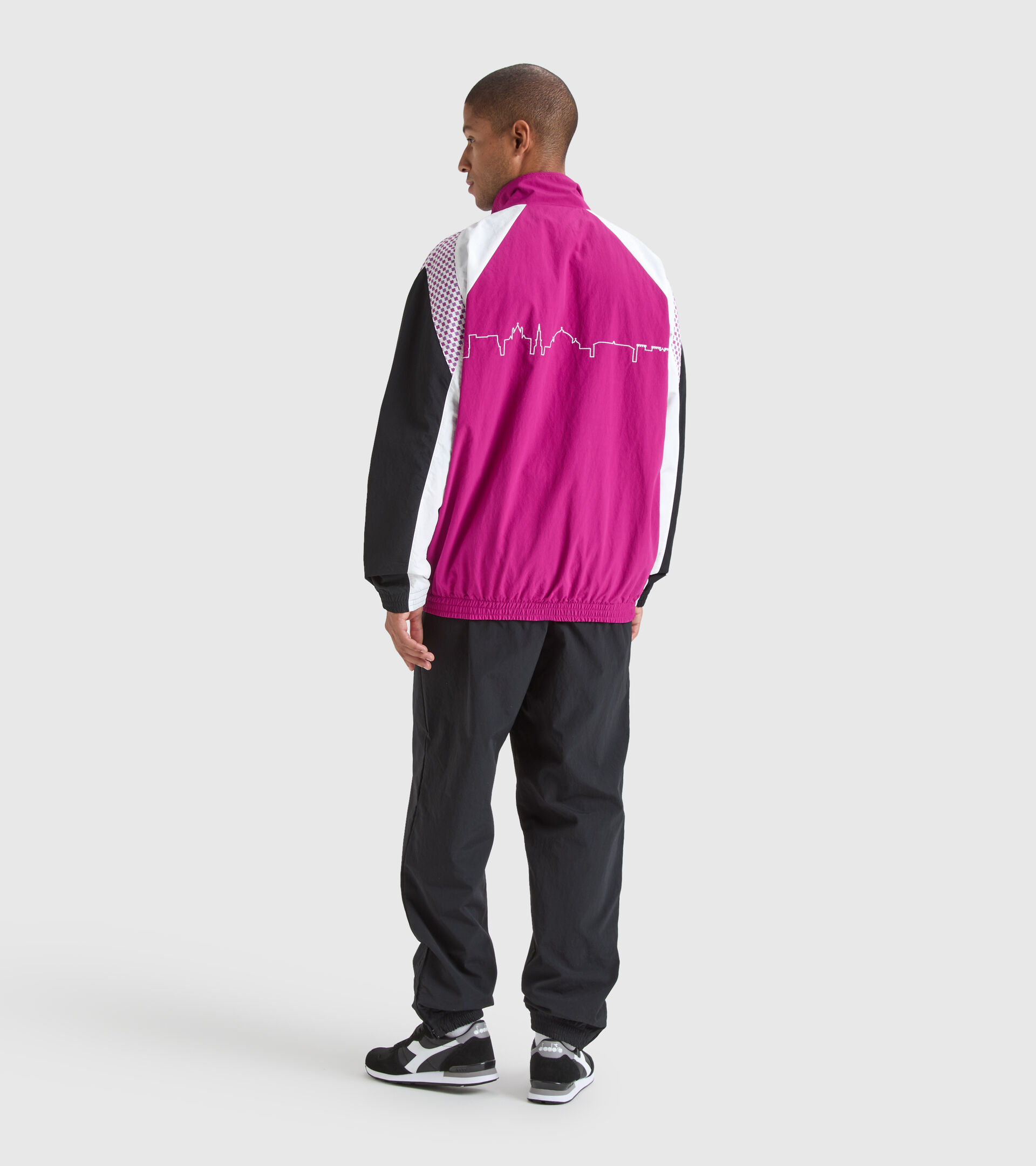 Survêtement Italia 90 - Unisexe TRACKSUIT 90S FUCHSIA FESTIVAL - Diadora