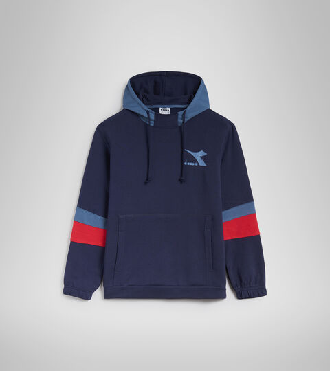 HOODIE SWEAT SHIELD, BLEU CABAN Sweat-shirt à capuche - Homme HOODIE SWEAT SHIELD BLEU CABAN - Diadora